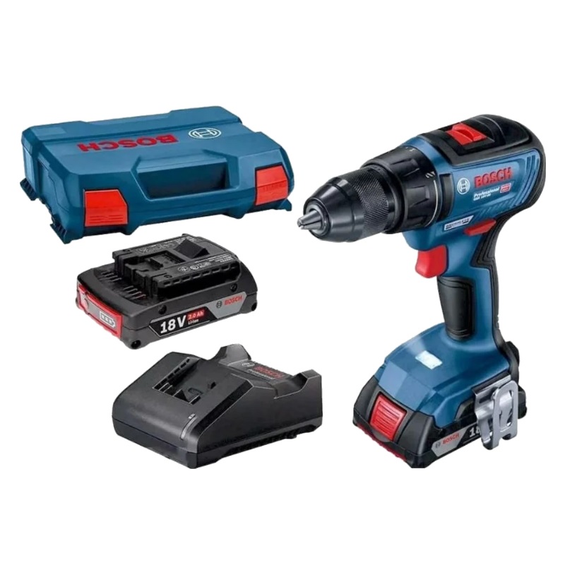 Дрель-шуруповерт аккумуляторная ударная BOSCH GSB 18V-50 06019H5100 в TehnoAdept