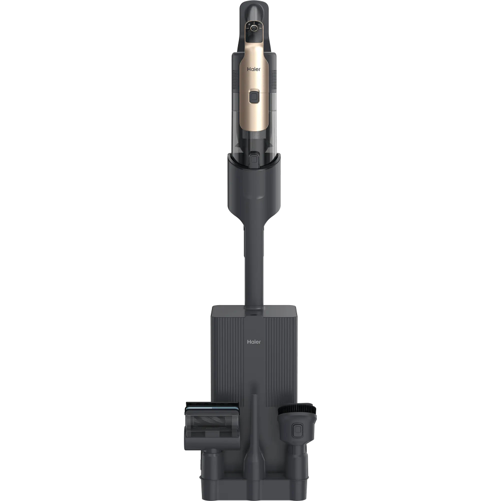 Пылесос вертикальный Haier C6 Pro (SC6P1B), антрацит/золотистый в TehnoAdept