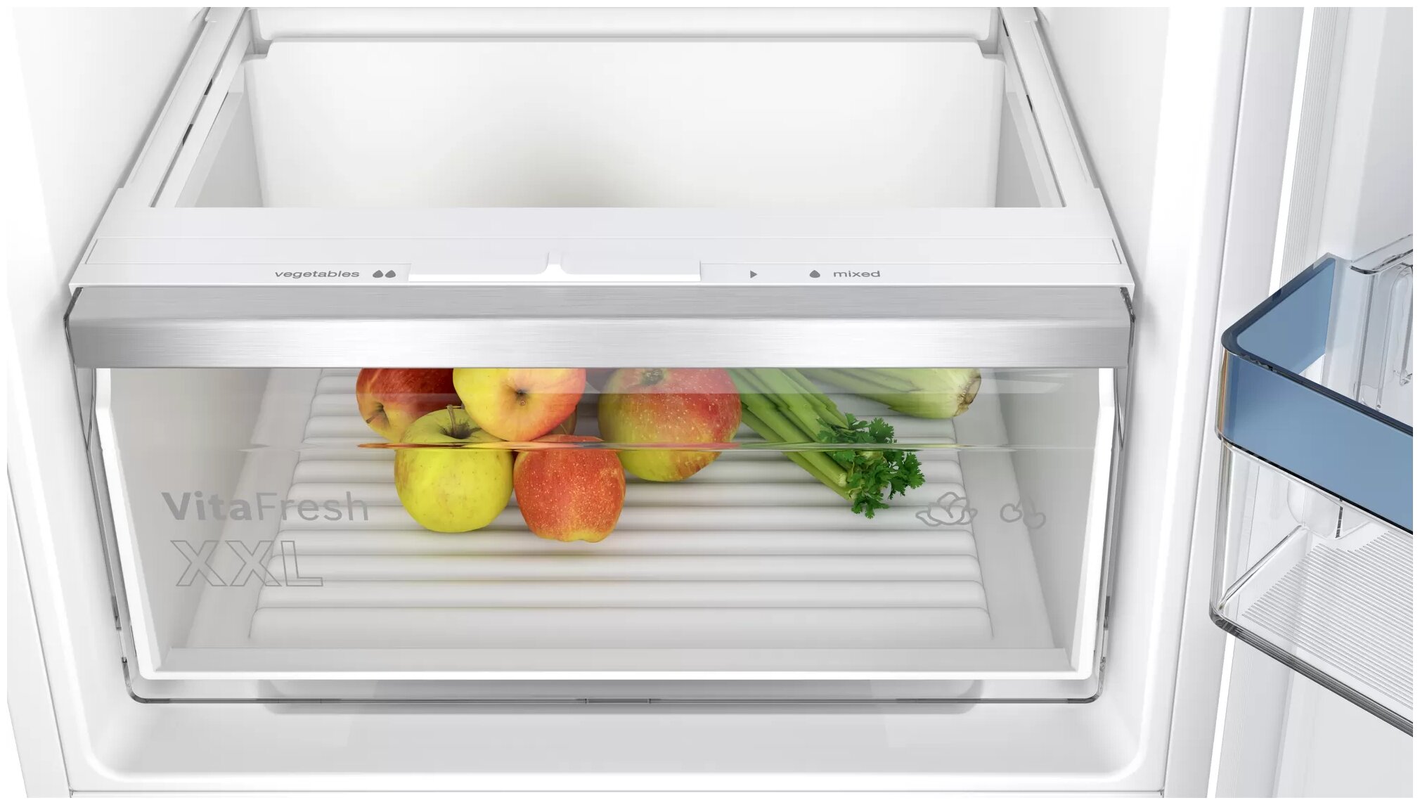 Холодильник встраиваемый Bosch KIV86VFE1, белый в TehnoAdept