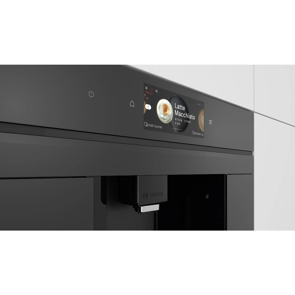 Кофемашина автоматическая встраиваемая Bosch CTL7181B0, черный в TehnoAdept
