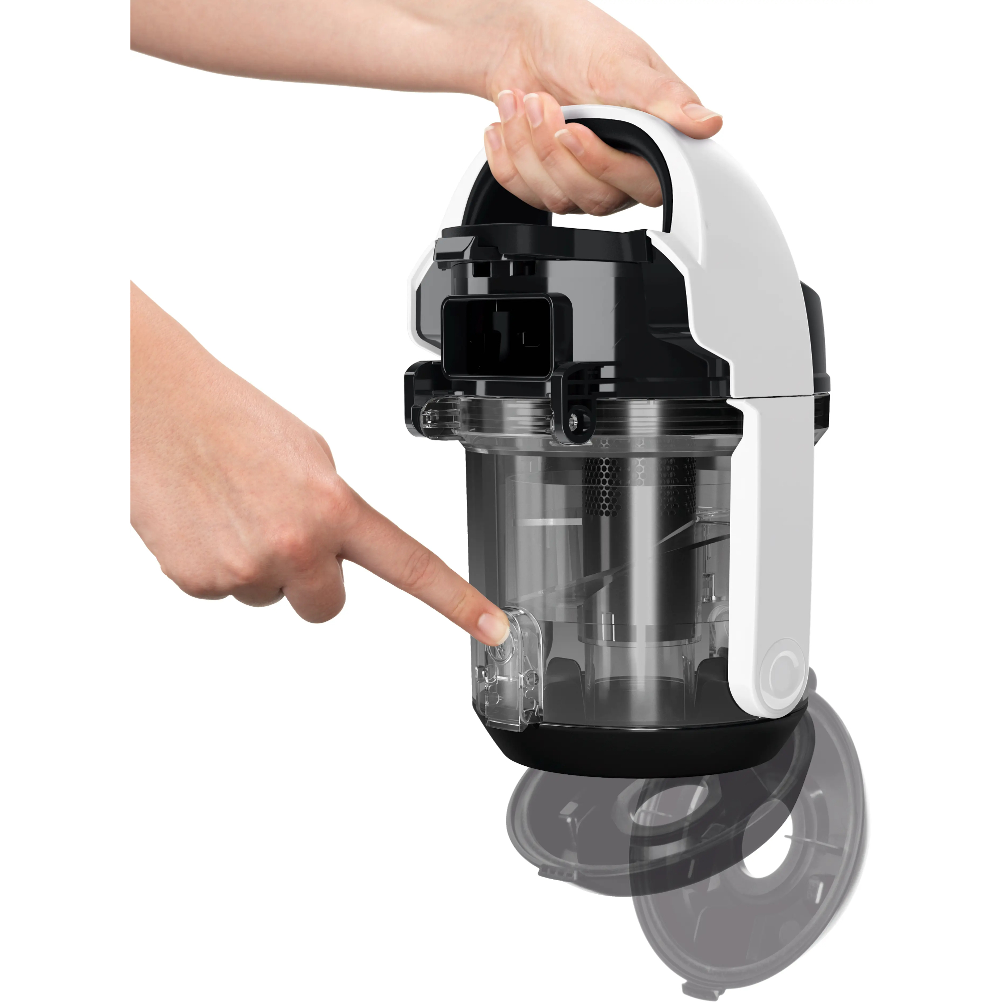 Пылесос Bosch BGS05A222, белый/черный в TehnoAdept