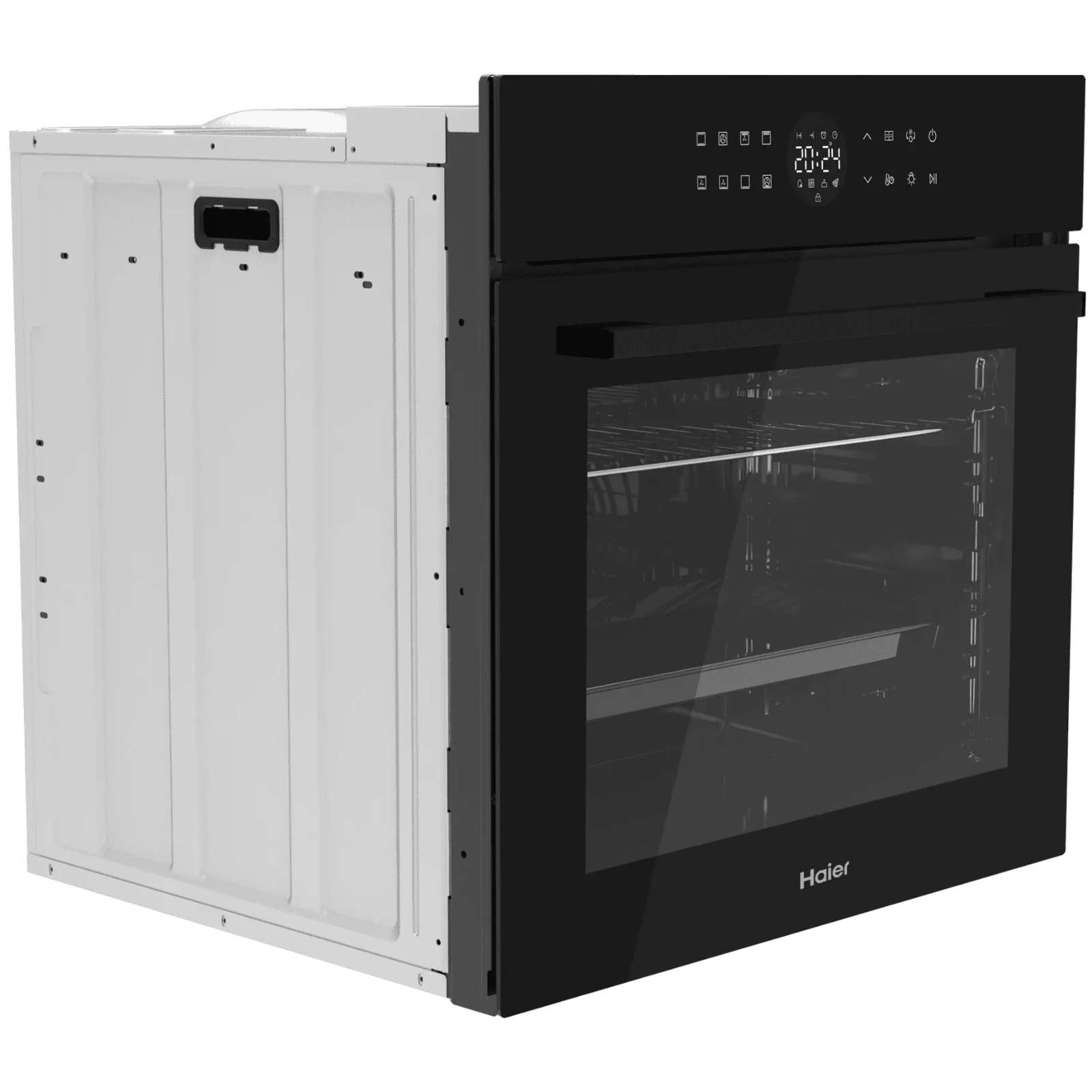 Духовой шкаф электрический Haier HOX-T08AMTB, черный в TehnoAdept