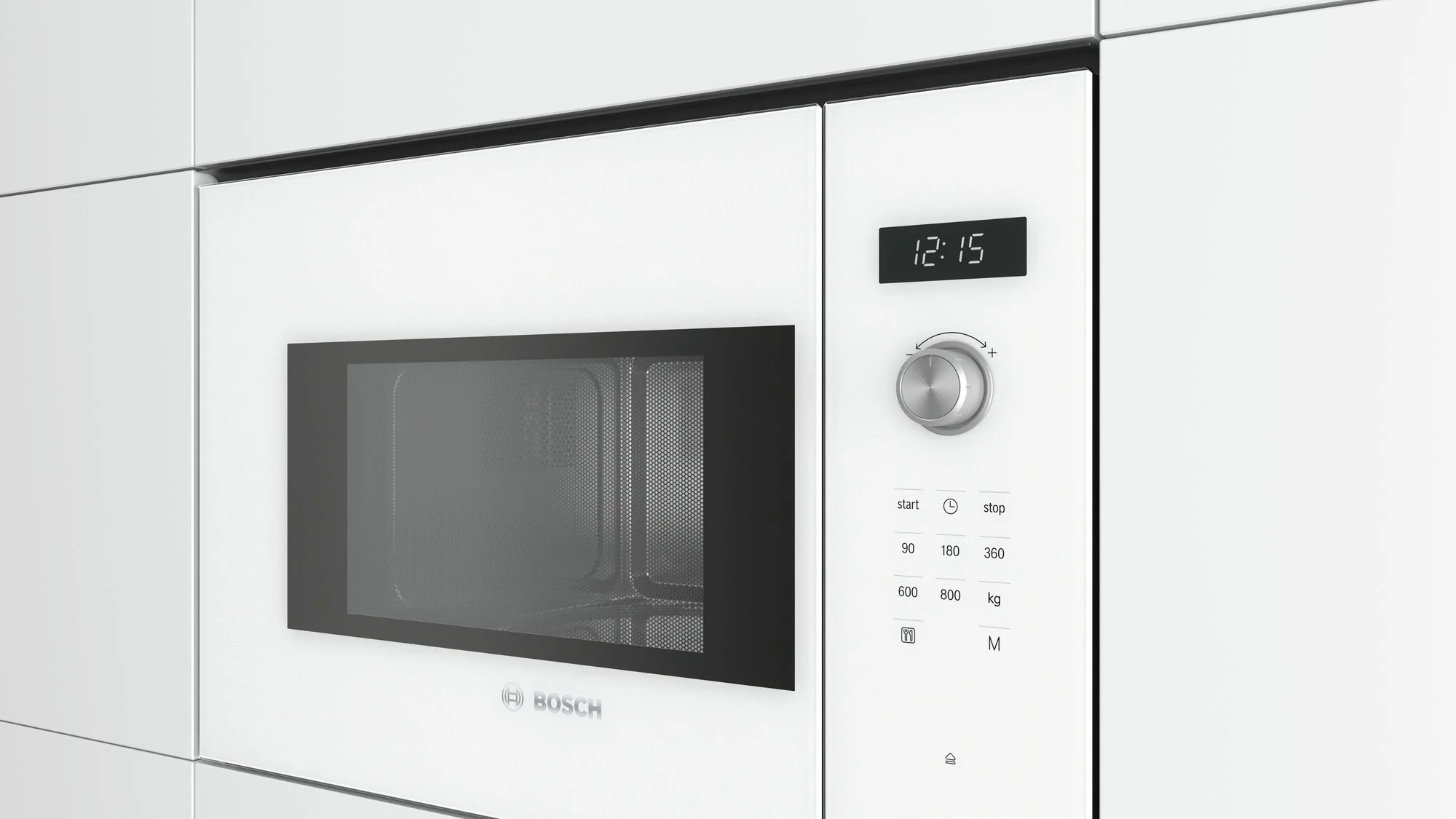 Микроволновая печь встраиваемая Bosch BFL524MW0, белый в TehnoAdept