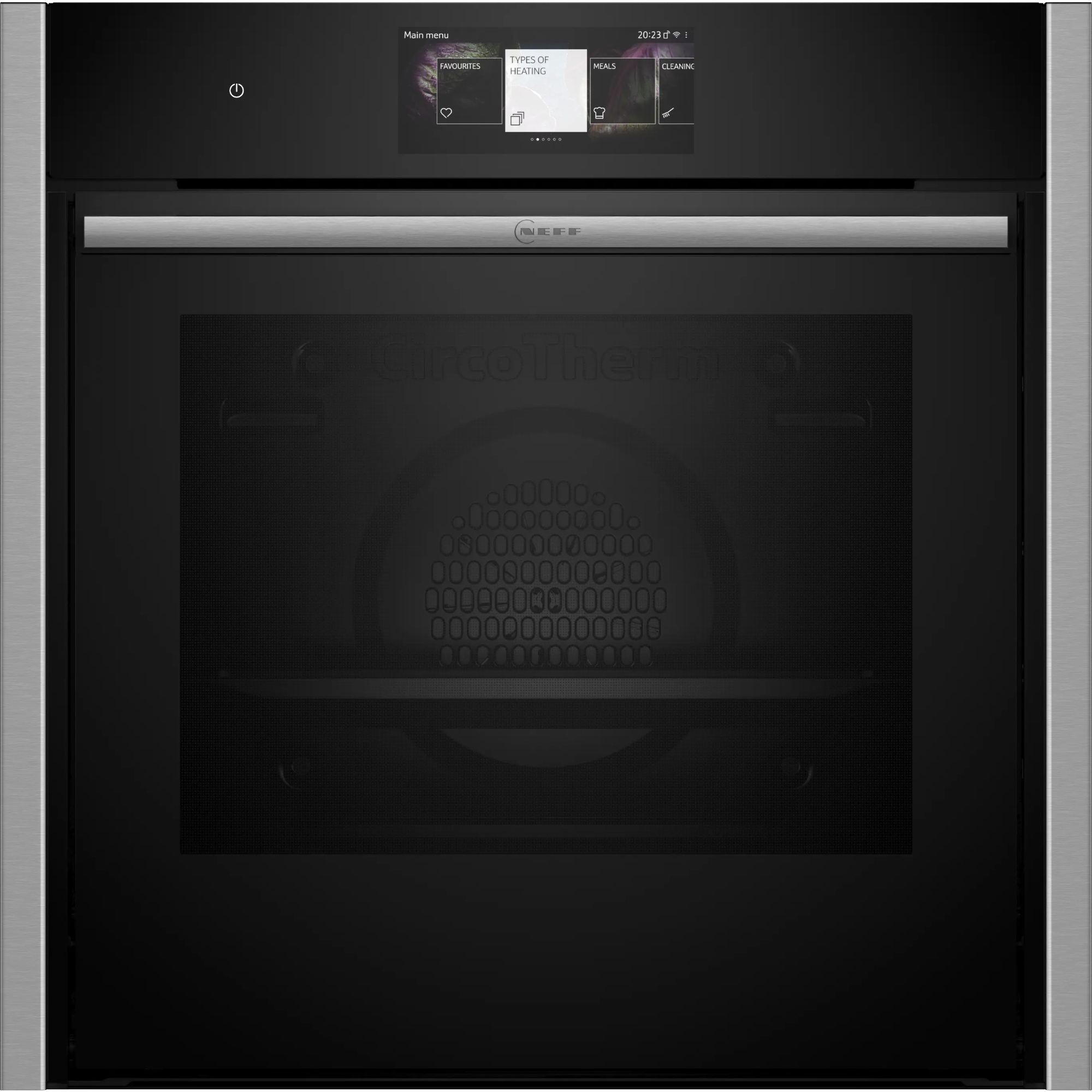 Духовой шкаф электрический Neff B64CT73N0, черный/нержавеющая сталь в TehnoAdept