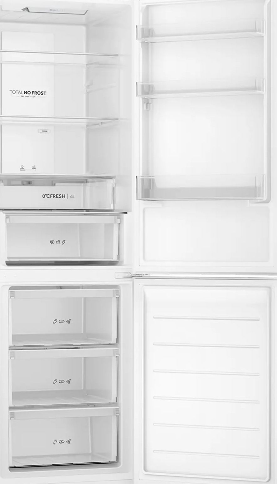 Холодильник Haier CEF536CSG, серебристый в TehnoAdept