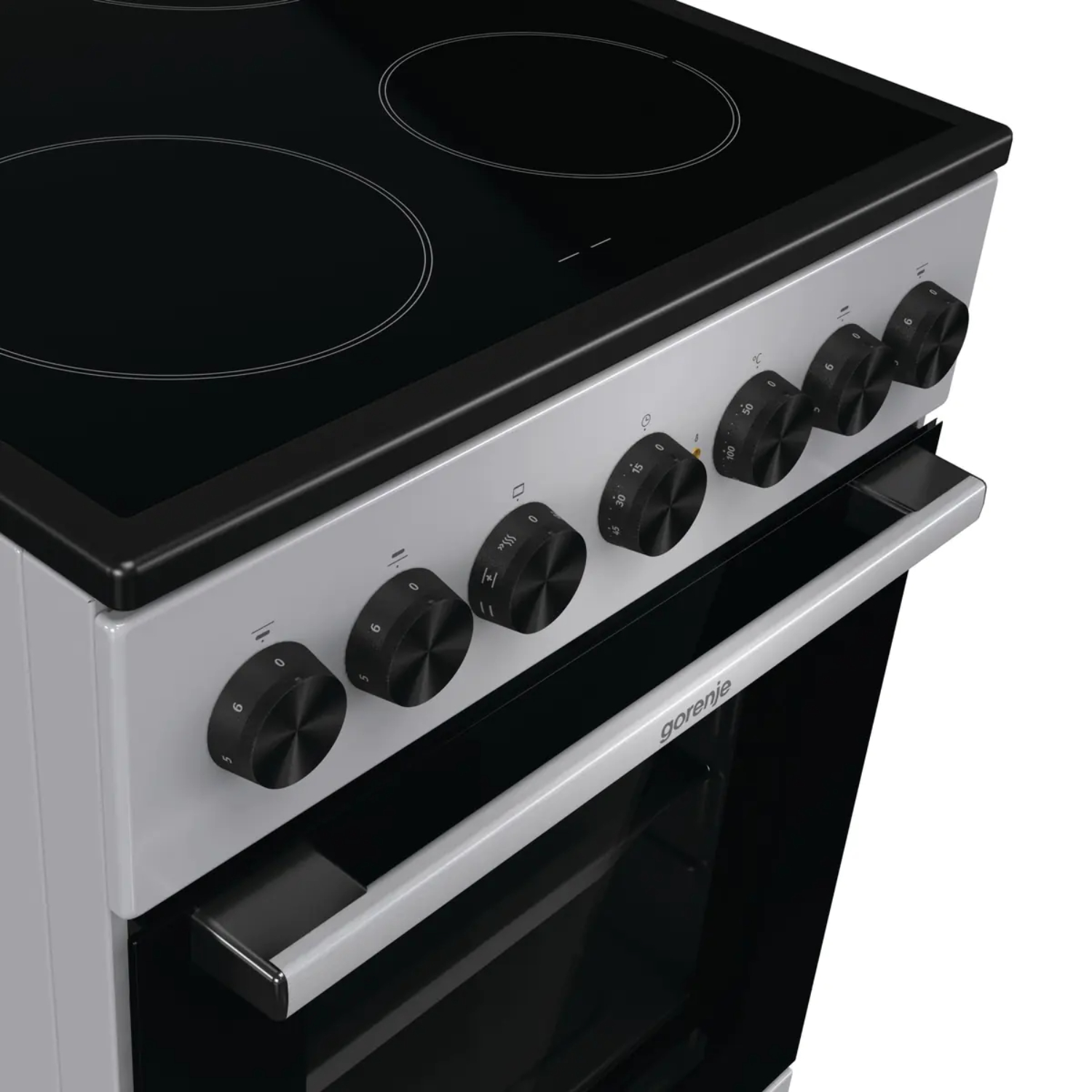 Плита электрическая Gorenje GEC5B41SG серый в TehnoAdept