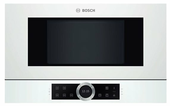 Микроволновая печь встраиваемая Bosch BFR634GW1, белый в TehnoAdept