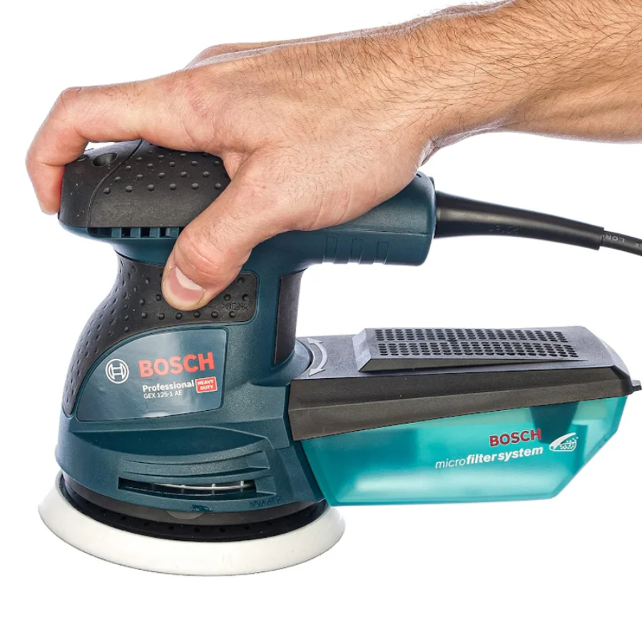 Шлифмашина эксцентриковая BOSCH GEX 125-1 AE (0601387500) в TehnoAdept