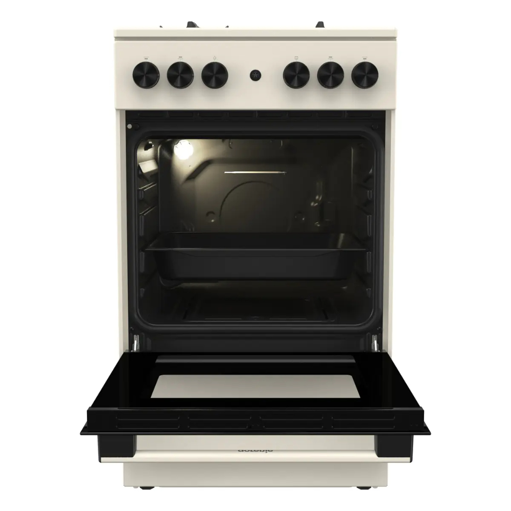 Плита газовая Gorenje GG5A12BEF, бежевый в TehnoAdept