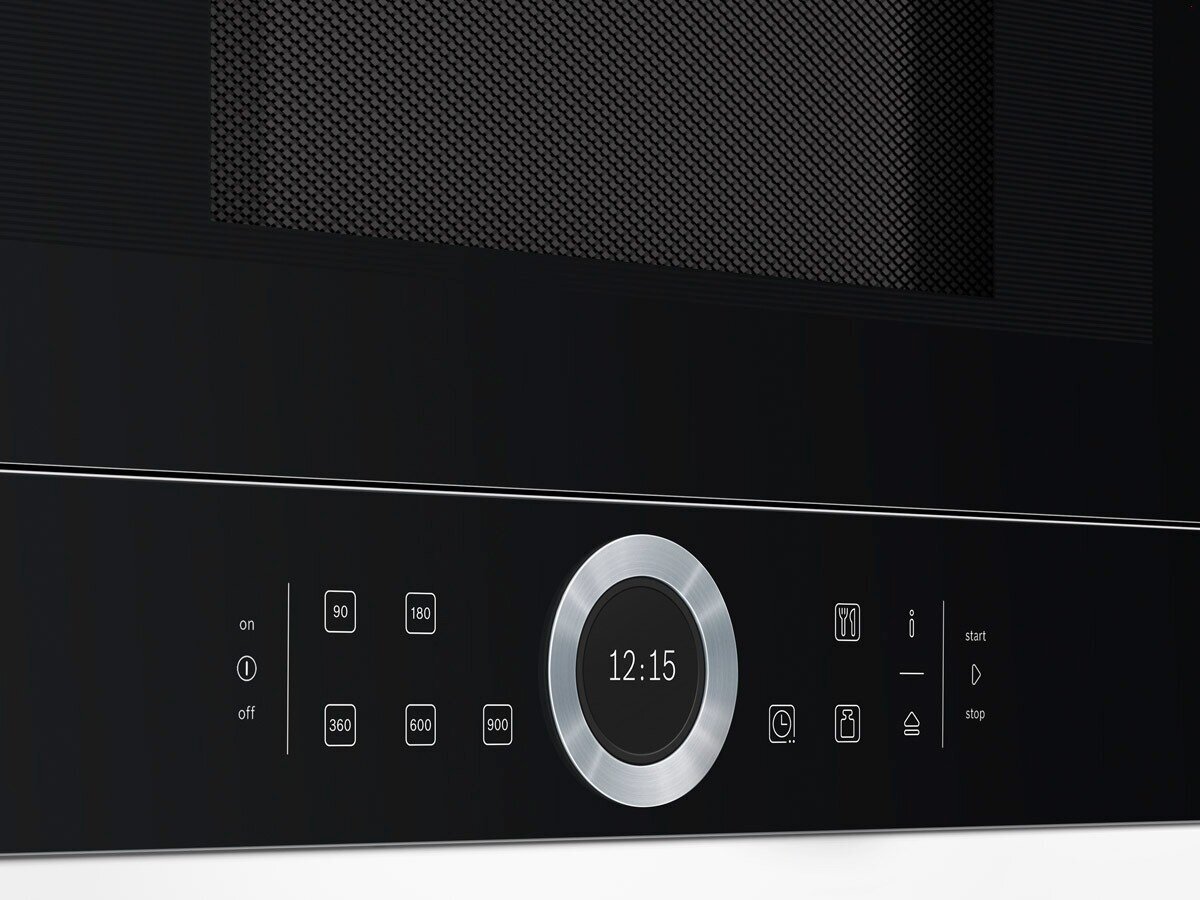 Микроволновая печь встраиваемая Bosch BFL634GB1, черный в TehnoAdept