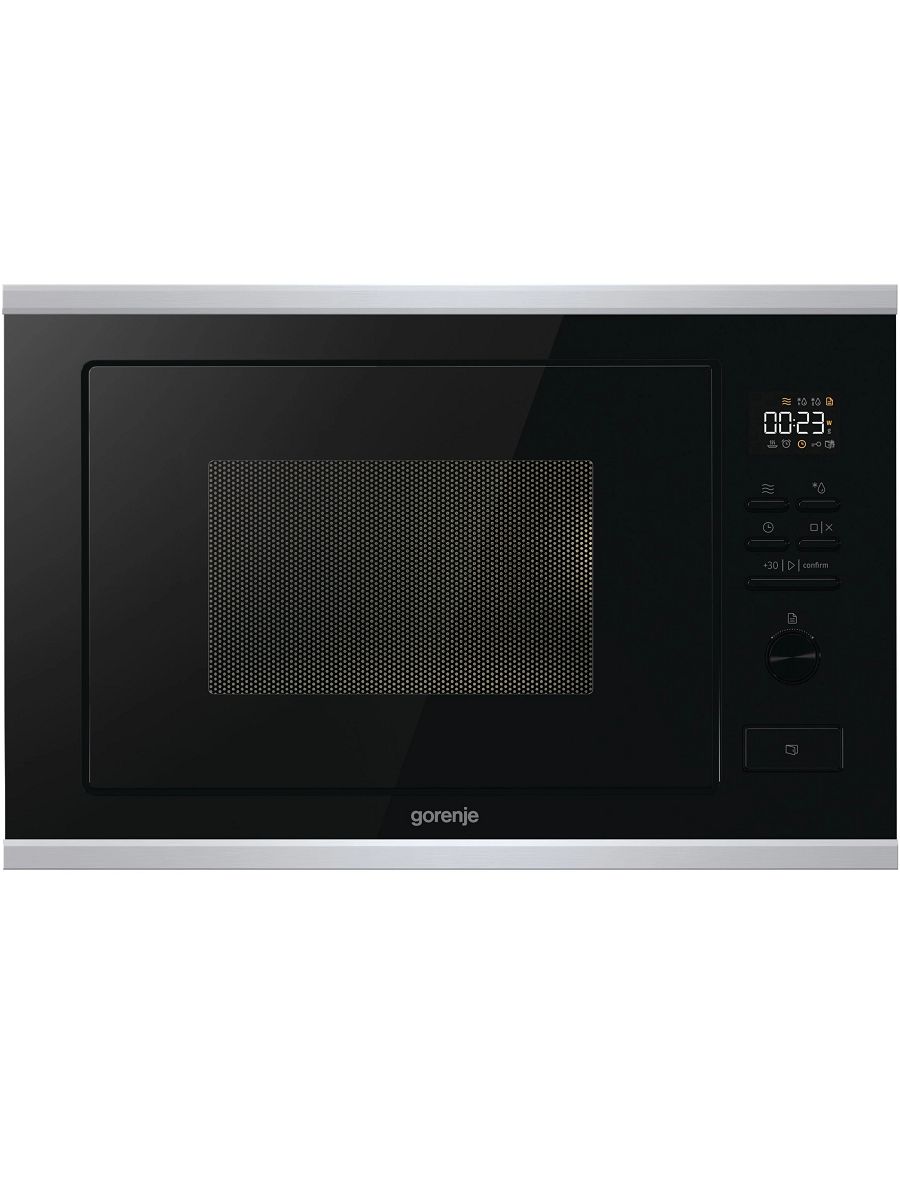 Микроволновая печь встраиваемая Gorenje BMX251M2BG, черный/серебристый в TehnoAdept