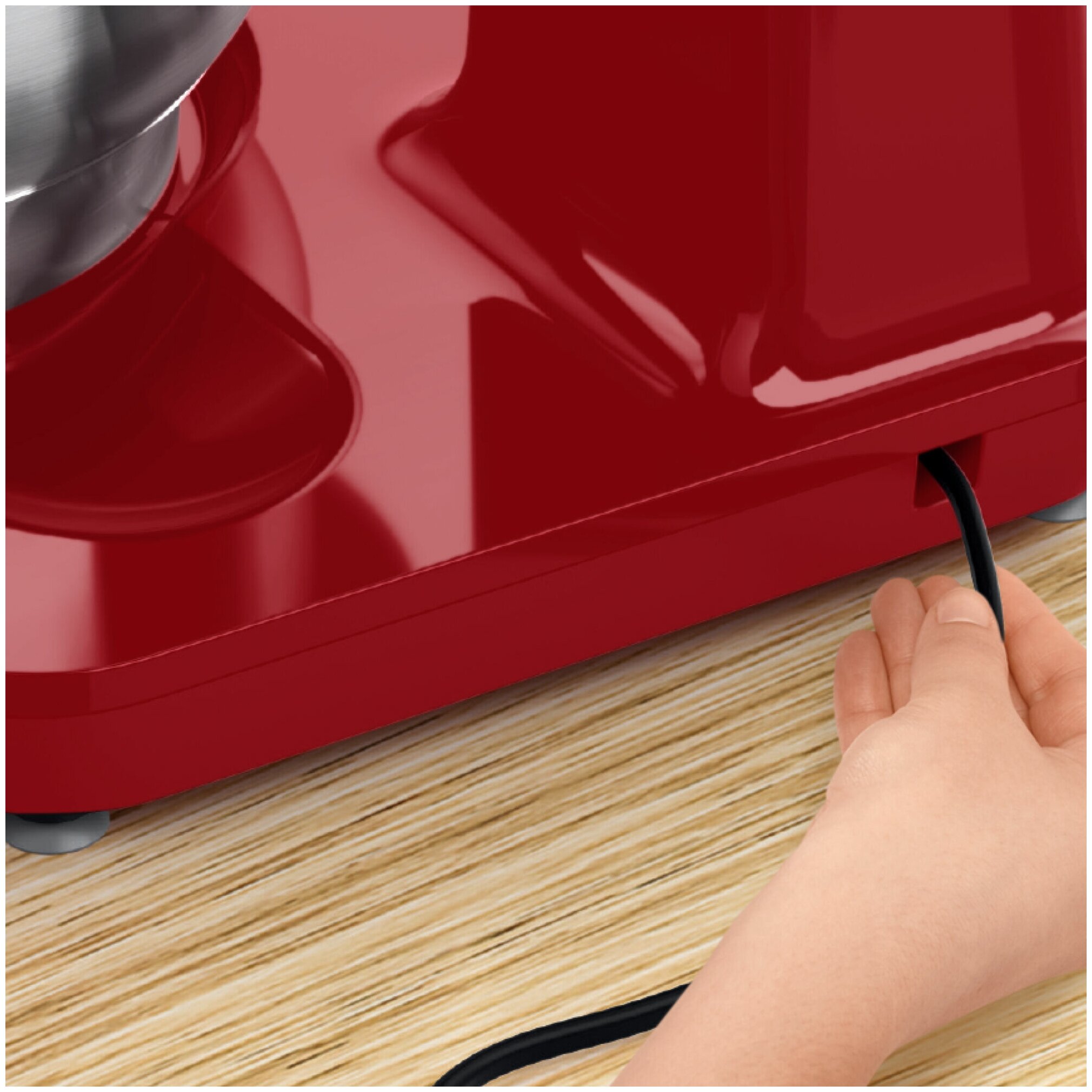 Комбайн кухонный Bosch MUMS2ER01 красный в TehnoAdept