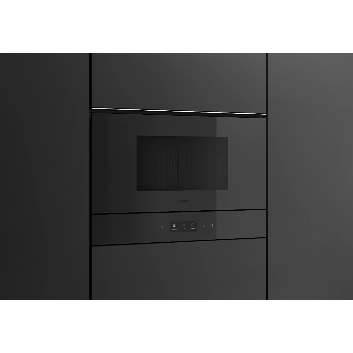Микроволновая печь встраиваемая Gaggenau GM220100, черный в TehnoAdept
