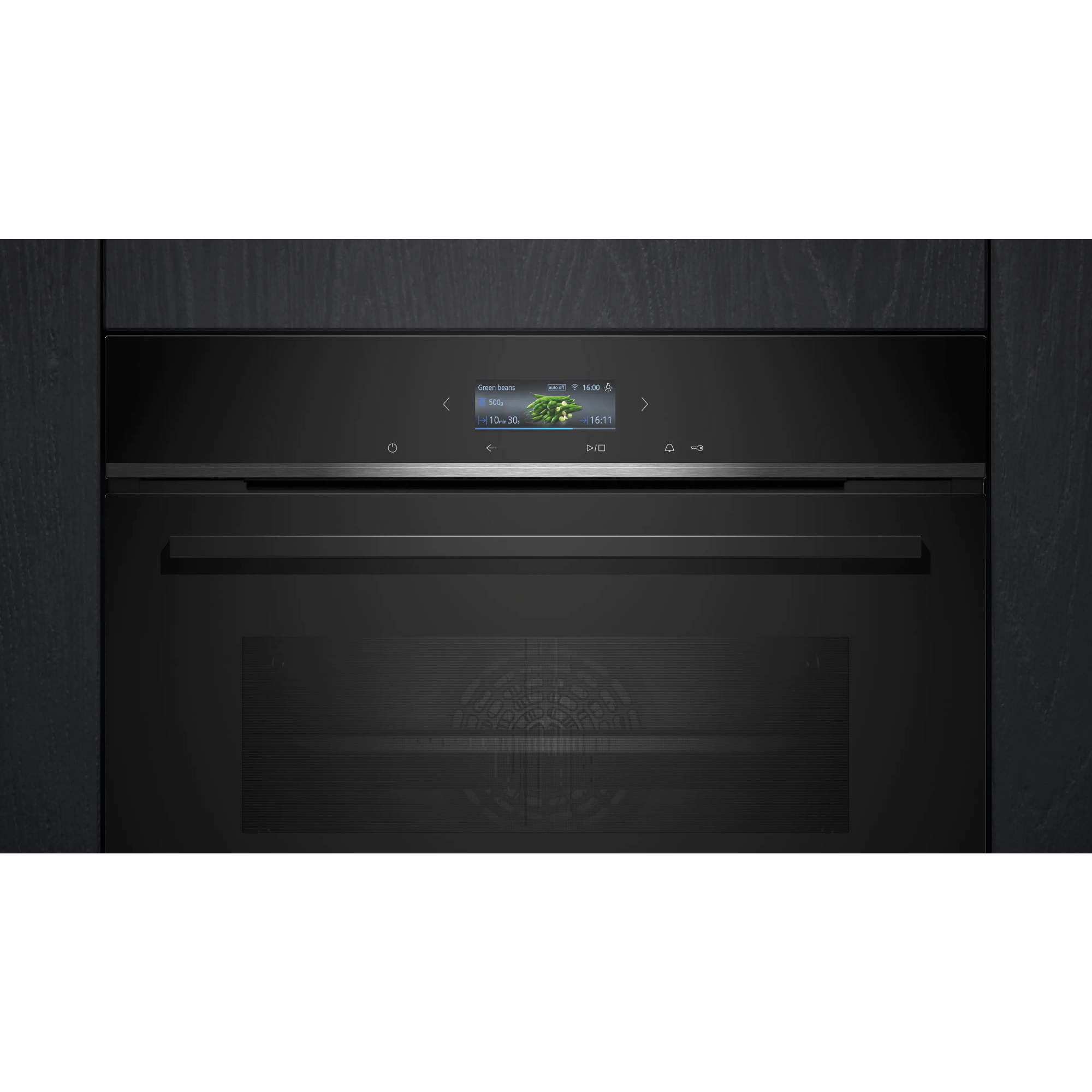 Духовой шкаф электрический Siemens CB734G1B1, черный в TehnoAdept