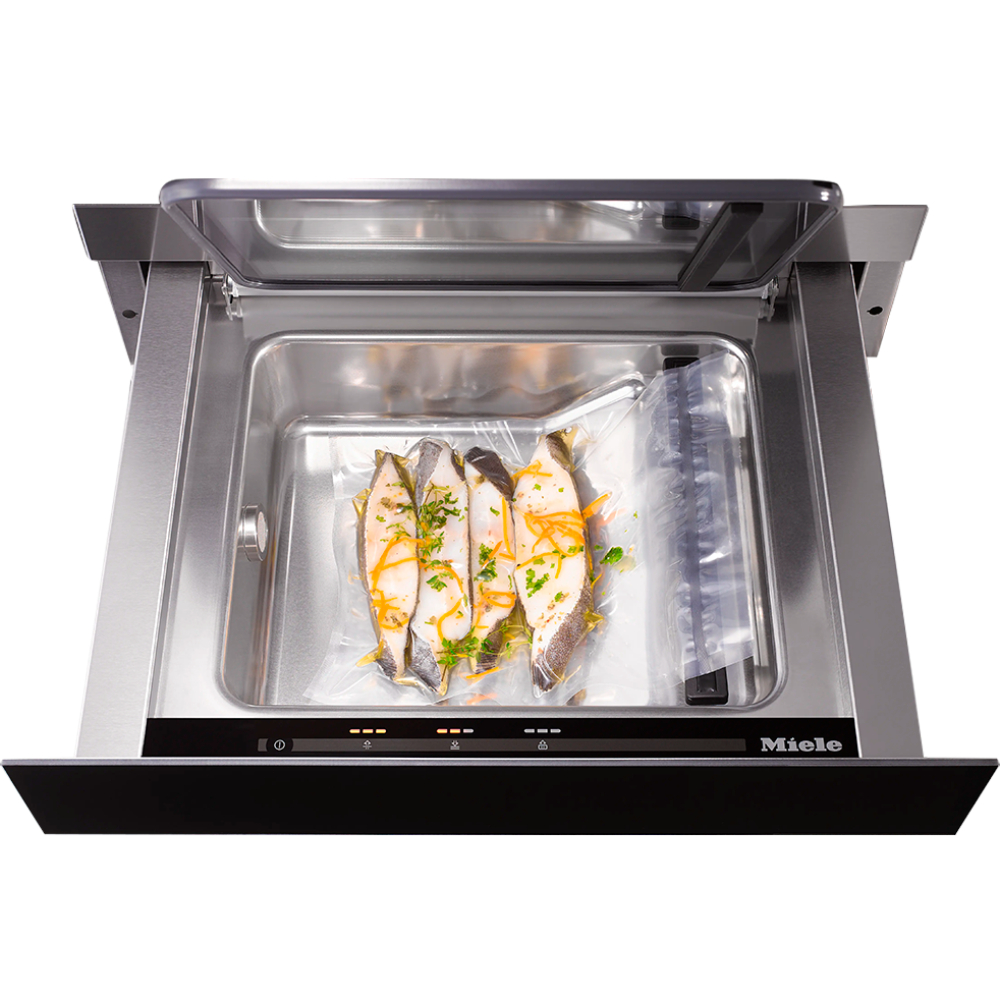 Вакууматор встраиваемый Miele EVS 7010 OBSW Obsidian Black, черный обсидиан в TehnoAdept