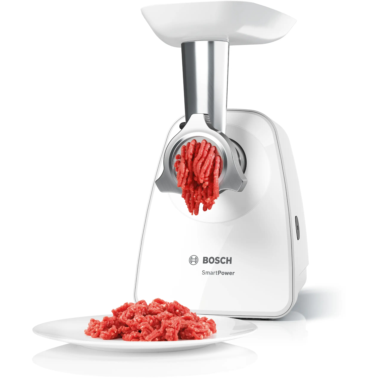 Мясорубка электрическая Bosch MFW2517W, белый в TehnoAdept