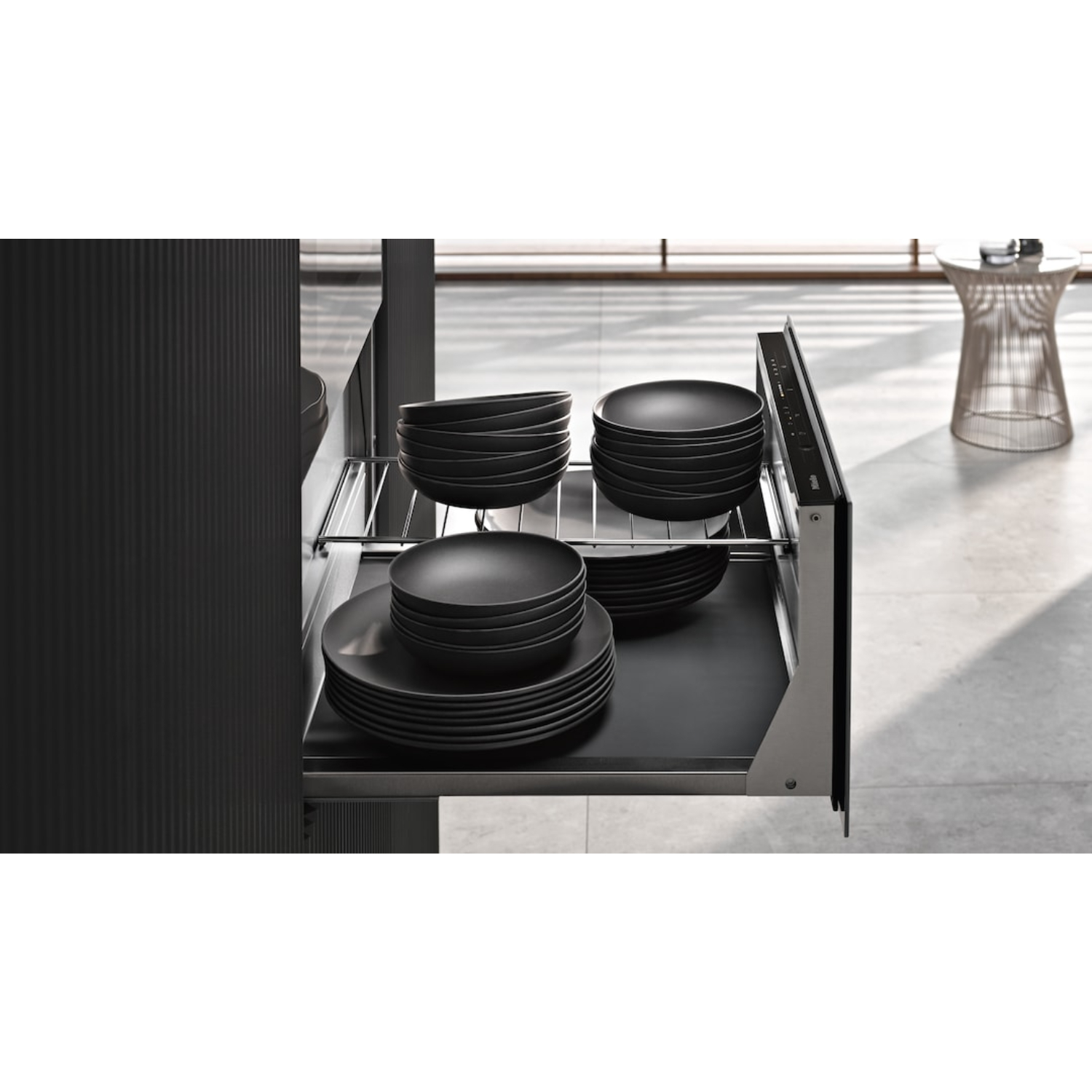 Подогреватель посуды Miele ESW 7020 125 Gala Ed OBSW/MATT Obsidian Black Matt, черный матовый в TehnoAdept