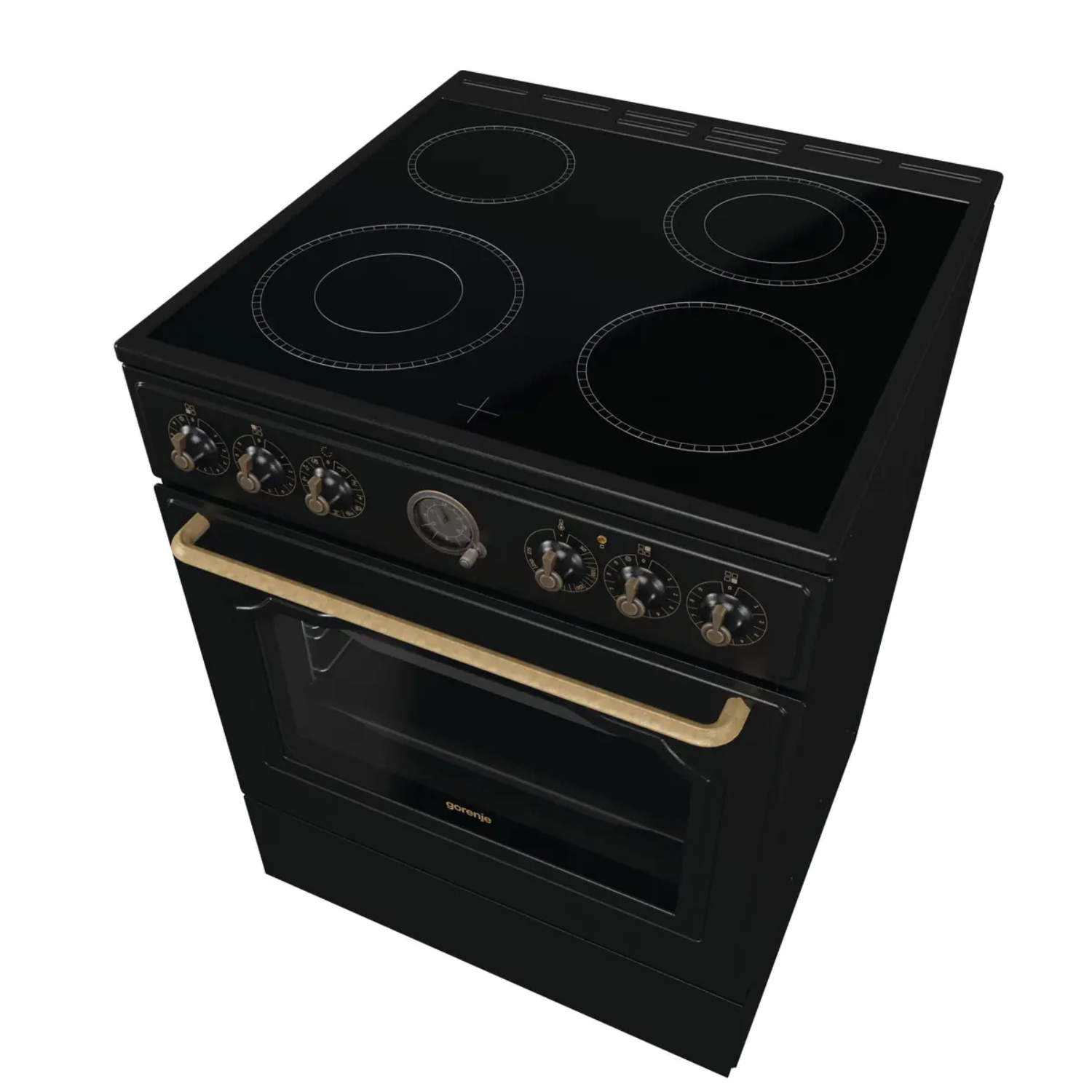 Плита электрическая Gorenje GECS6B71CLB, черный в TehnoAdept