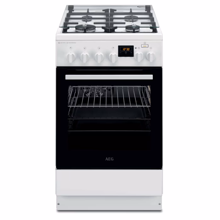 Плита комбинированная AEG CKB56490BW в TehnoAdept