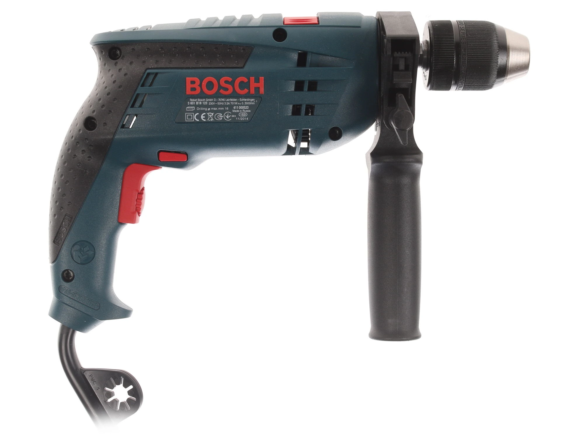 Дрель ударная Bosch GSB 1600 RE (0601228200) в TehnoAdept