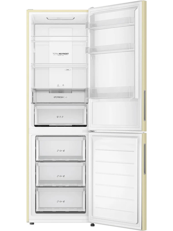 Холодильник Haier CEF536CCG, бежевый в TehnoAdept