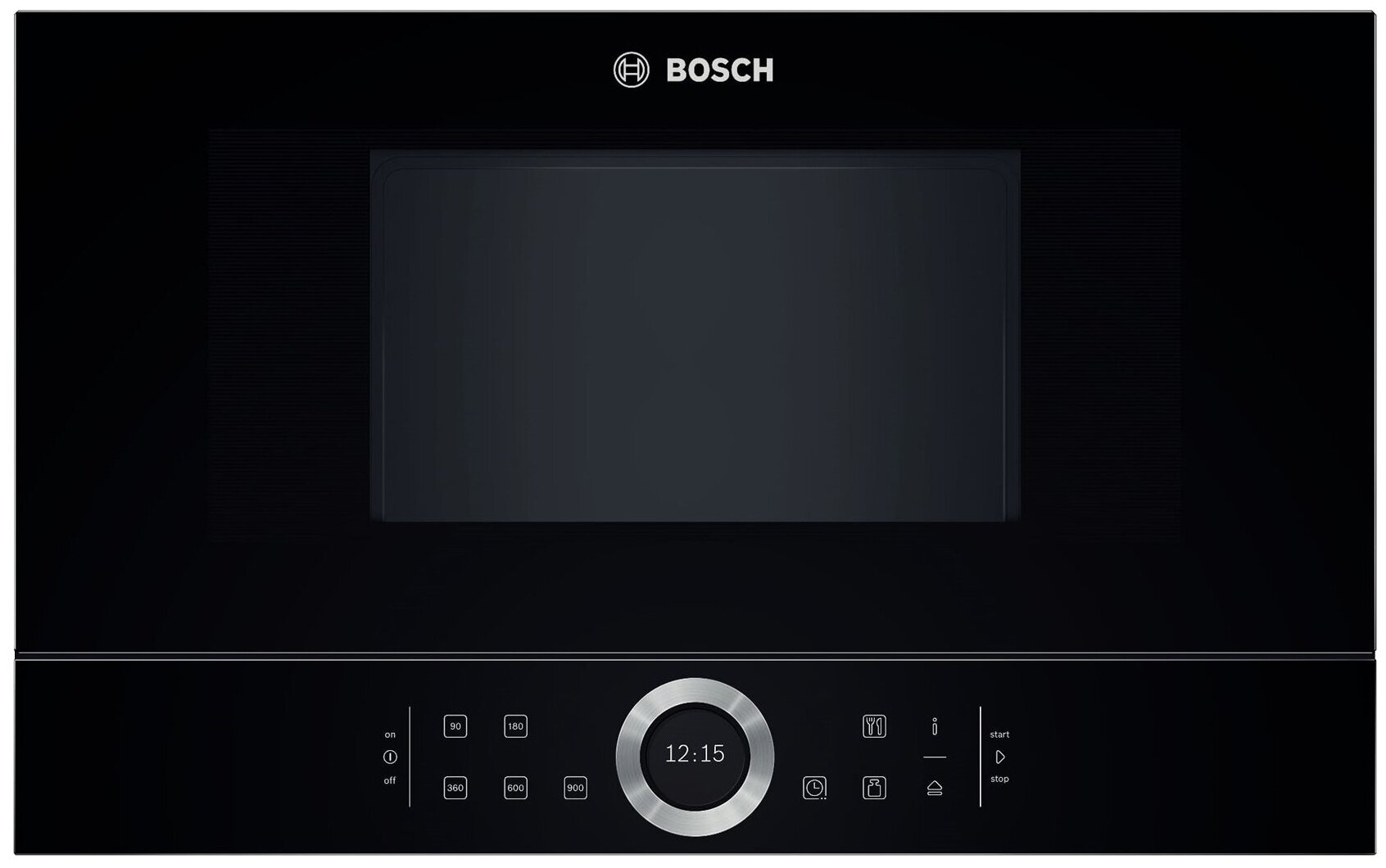 Микроволновая печь встраиваемая Bosch BFL634GB1, черный в TehnoAdept