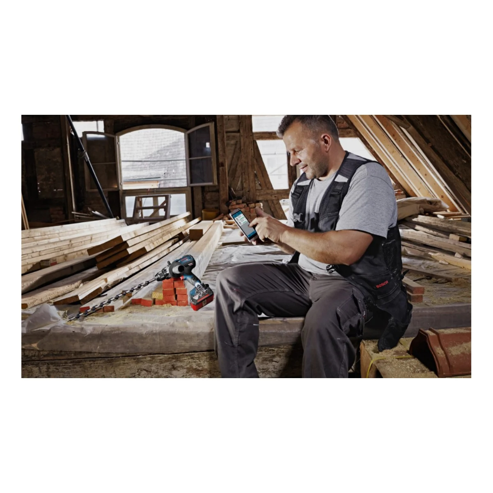Дрель-шуруповерт Bosch GSR 18V-110 C Professional 06019G010C (с 2-мя АКБ, кейс) в TehnoAdept