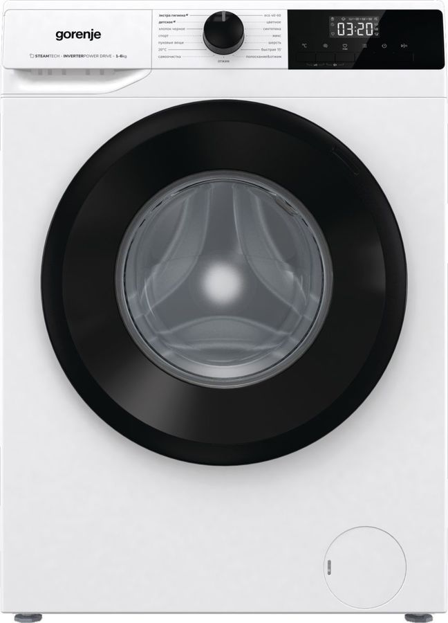 Стиральная машина Gorenje W1NHPI60SCSIRV, белый в TehnoAdept