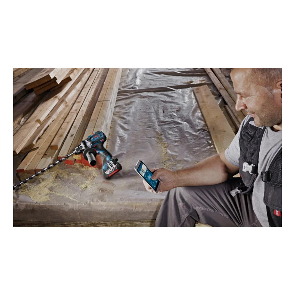 Дрель-шуруповерт Bosch GSR 18V-110 C Professional 06019G010C (с 2-мя АКБ, кейс) в TehnoAdept