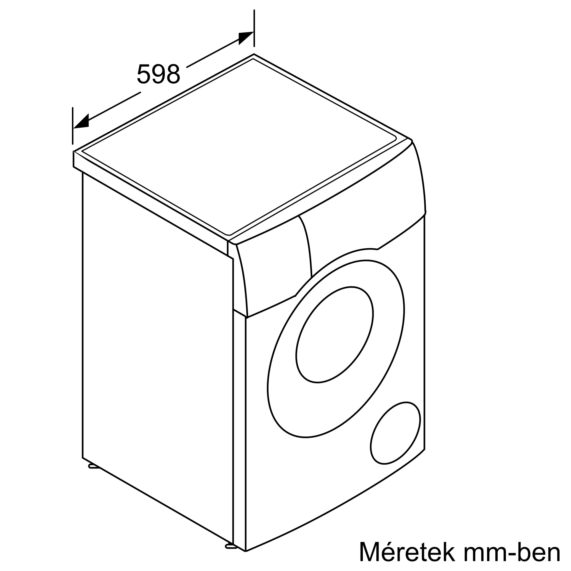 Стирально-сушильная машина Bosch WNC254A0BY в TehnoAdept