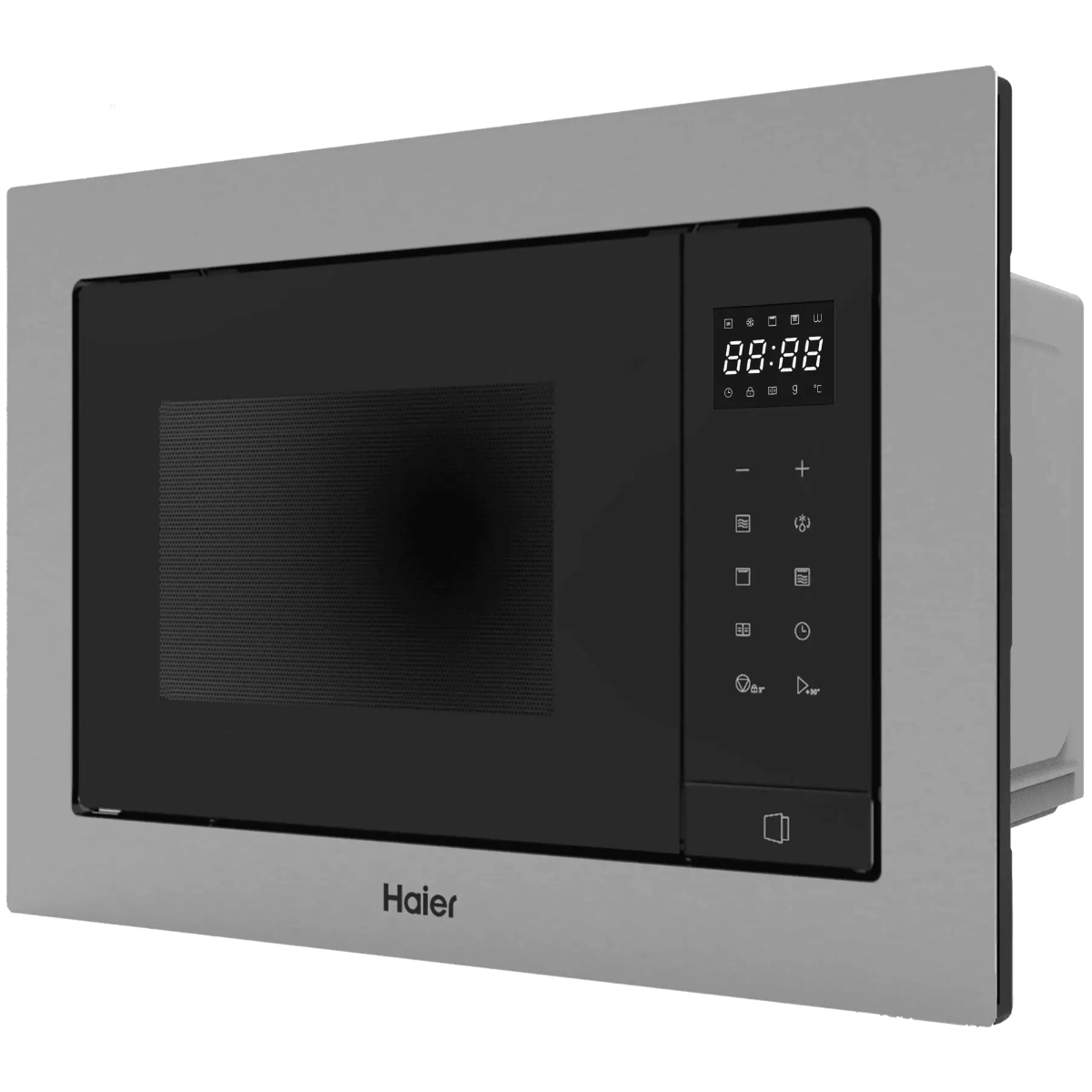 Микроволновая печь встраиваемая Haier HMX-BTG207X, нержавеющая сталь в TehnoAdept