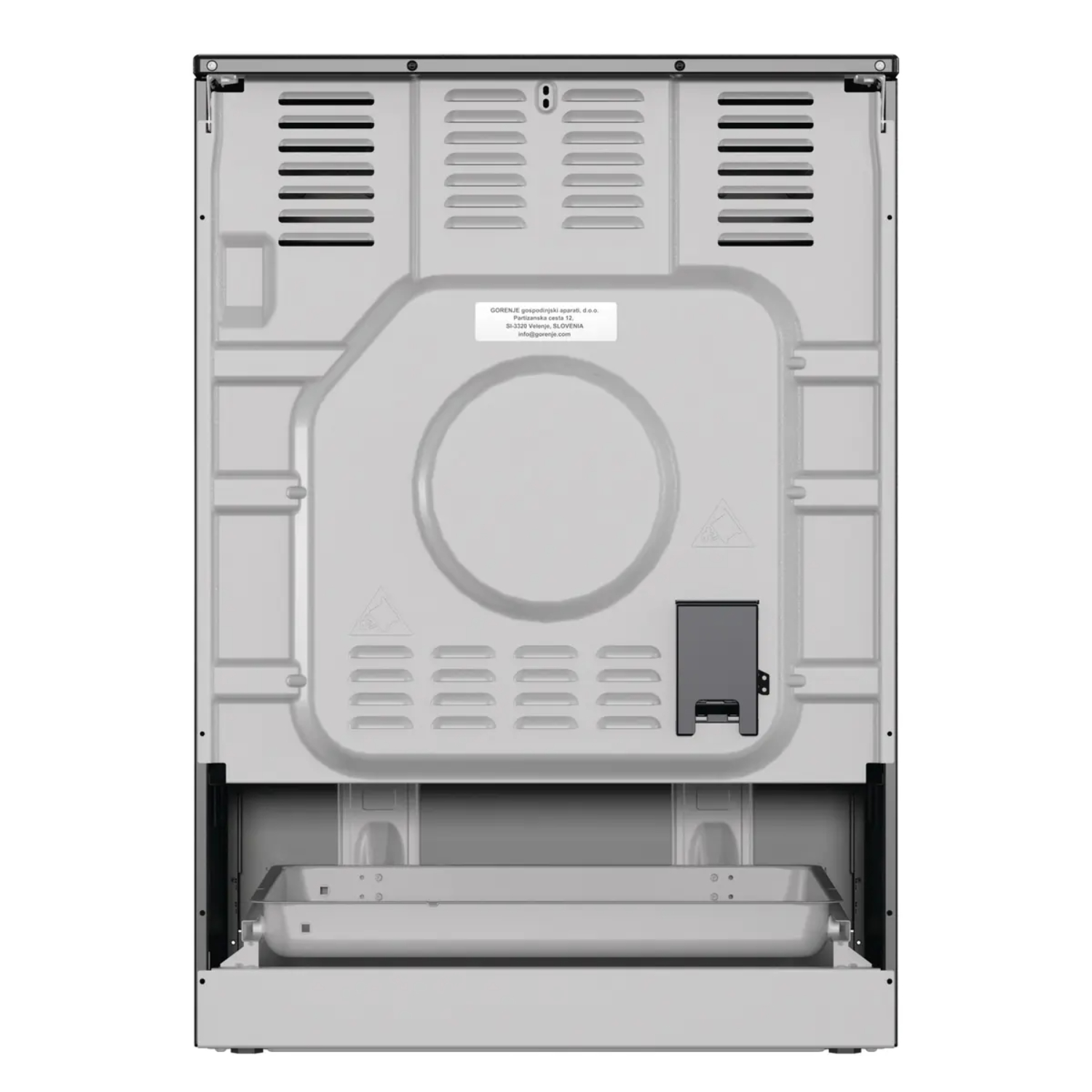 Плита электрическая Gorenje GECS6B71CLB, черный в TehnoAdept