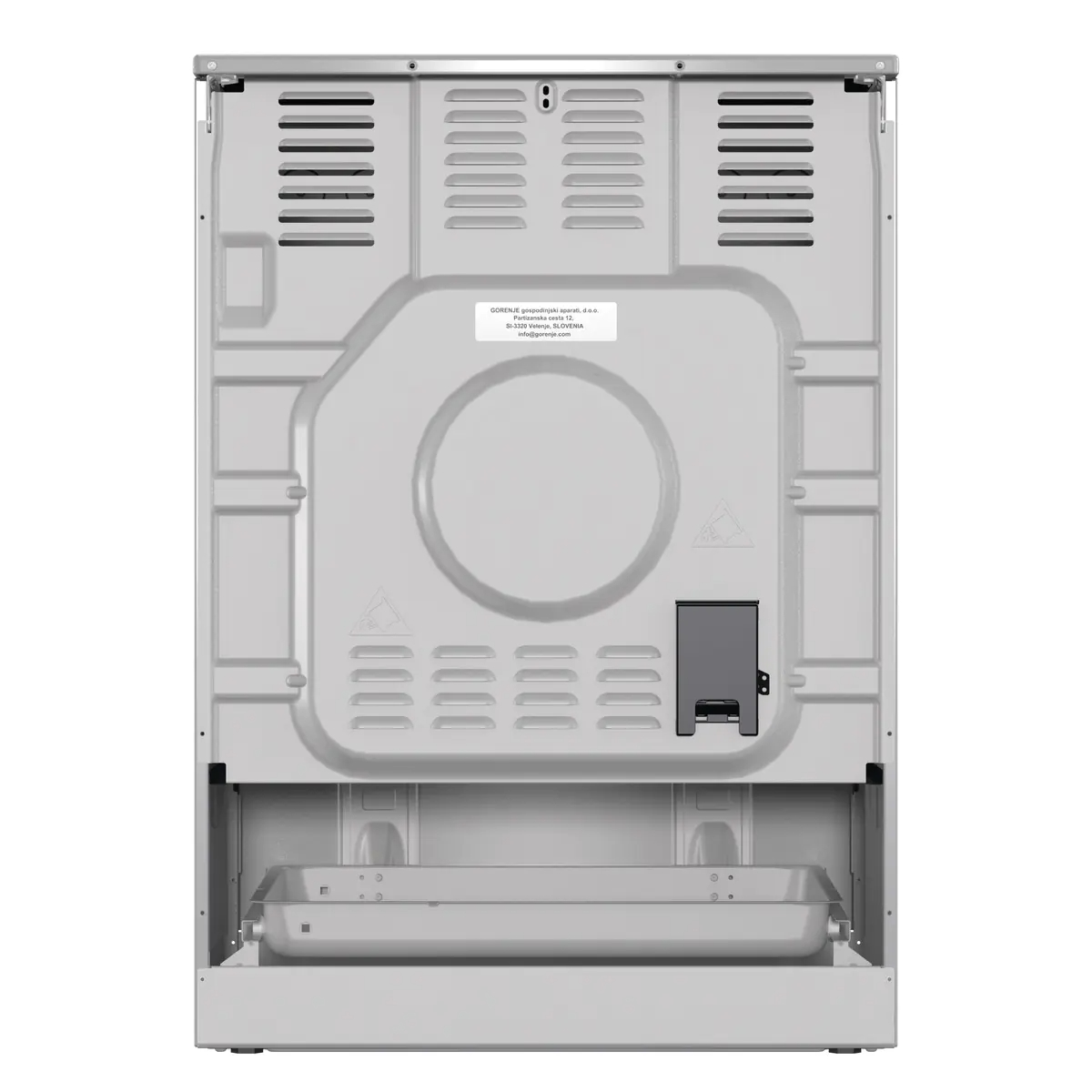 Плита электрическая Gorenje GECS6C70XPA, нержавеющая сталь в TehnoAdept