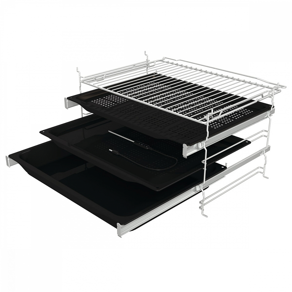 Духовой шкаф электрический Gorenje BSA6747DGWI, черный в TehnoAdept