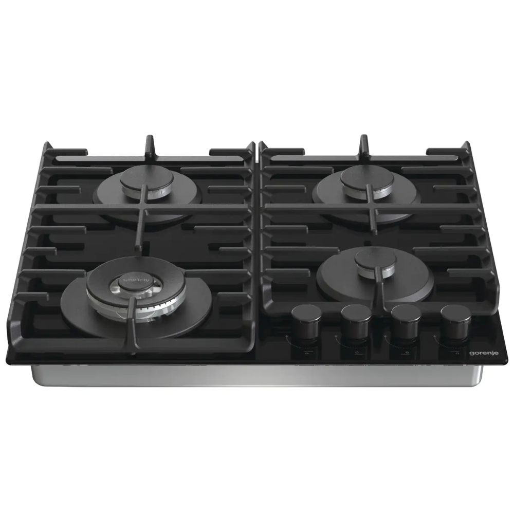 Варочная панель газовая Gorenje GTW642SYB, черный в TehnoAdept