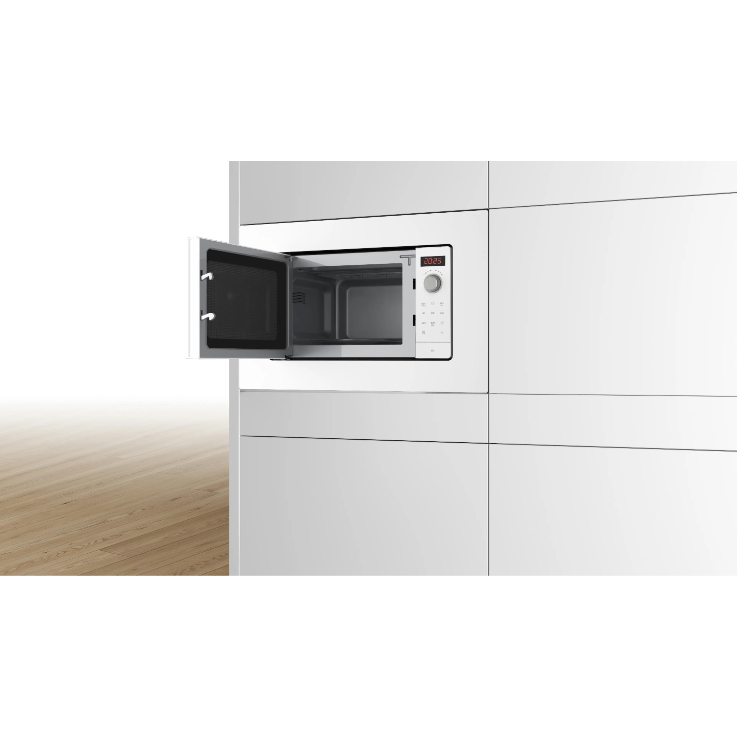 Микроволновая печь встраиваемая Bosch BFL623MW3, белый в TehnoAdept