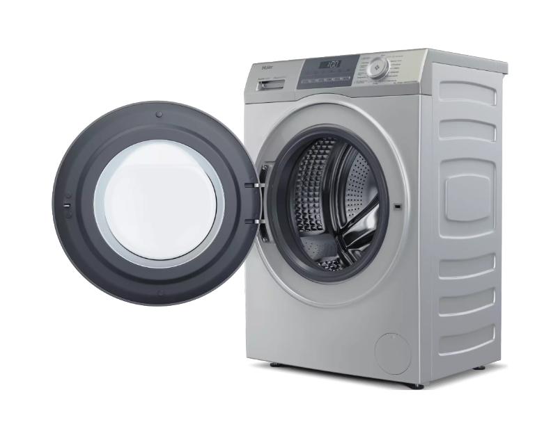 Стиральная машина Haier HW60-BP12929BSE, серебро в TehnoAdept