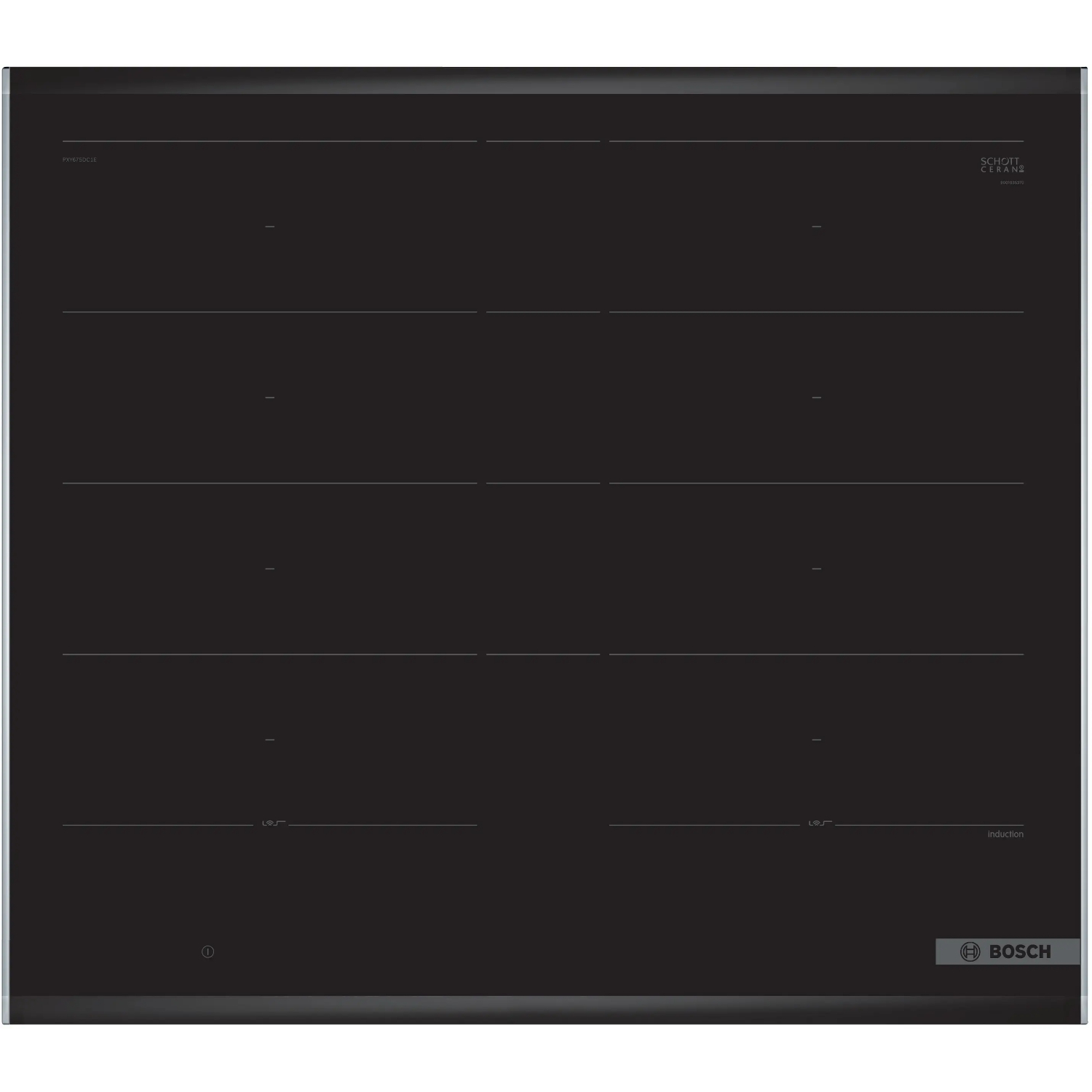 Варочная панель индукционная Bosch PXY675DC1E, черный в TehnoAdept