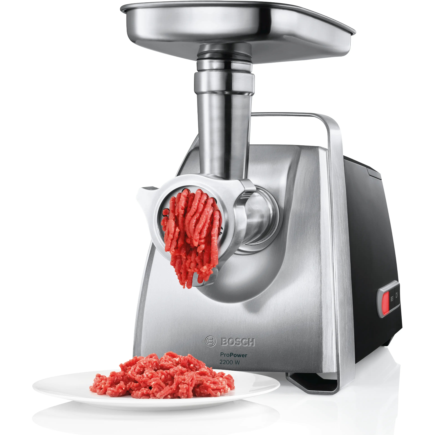 Мясорубка электрическая Bosch MFW 68640, черный/серебристый в TehnoAdept
