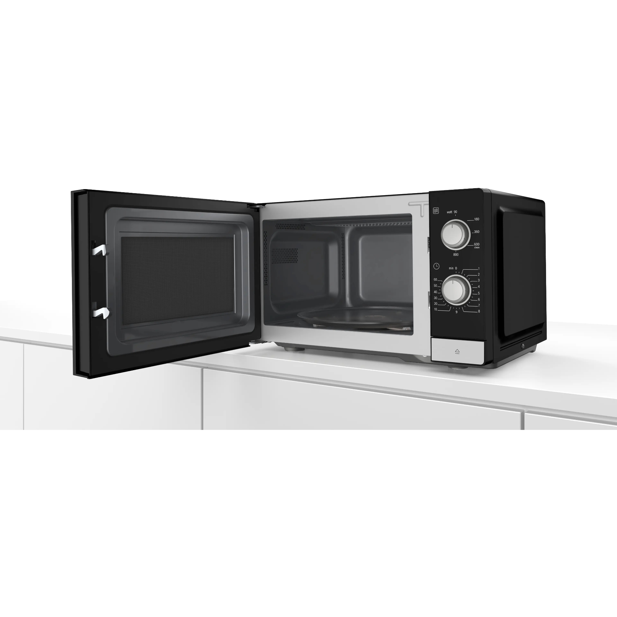 Микроволновая печь Bosch FFL020MS2, черный/нержавеющая сталь в TehnoAdept
