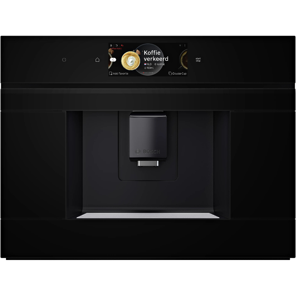 Кофемашина автоматическая встраиваемая Bosch CTL7181B0, черный в TehnoAdept