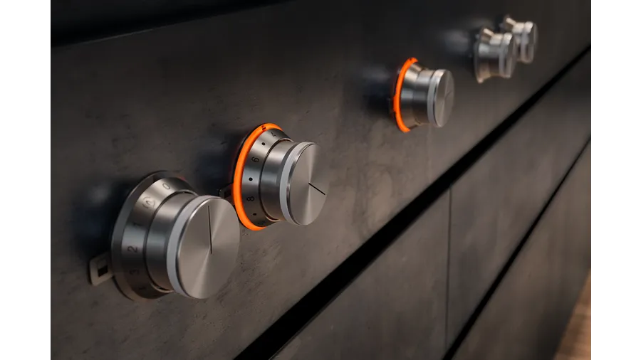 Варочная панель индукционная Gaggenau VI482115, черный/нержавеющая сталь в TehnoAdept