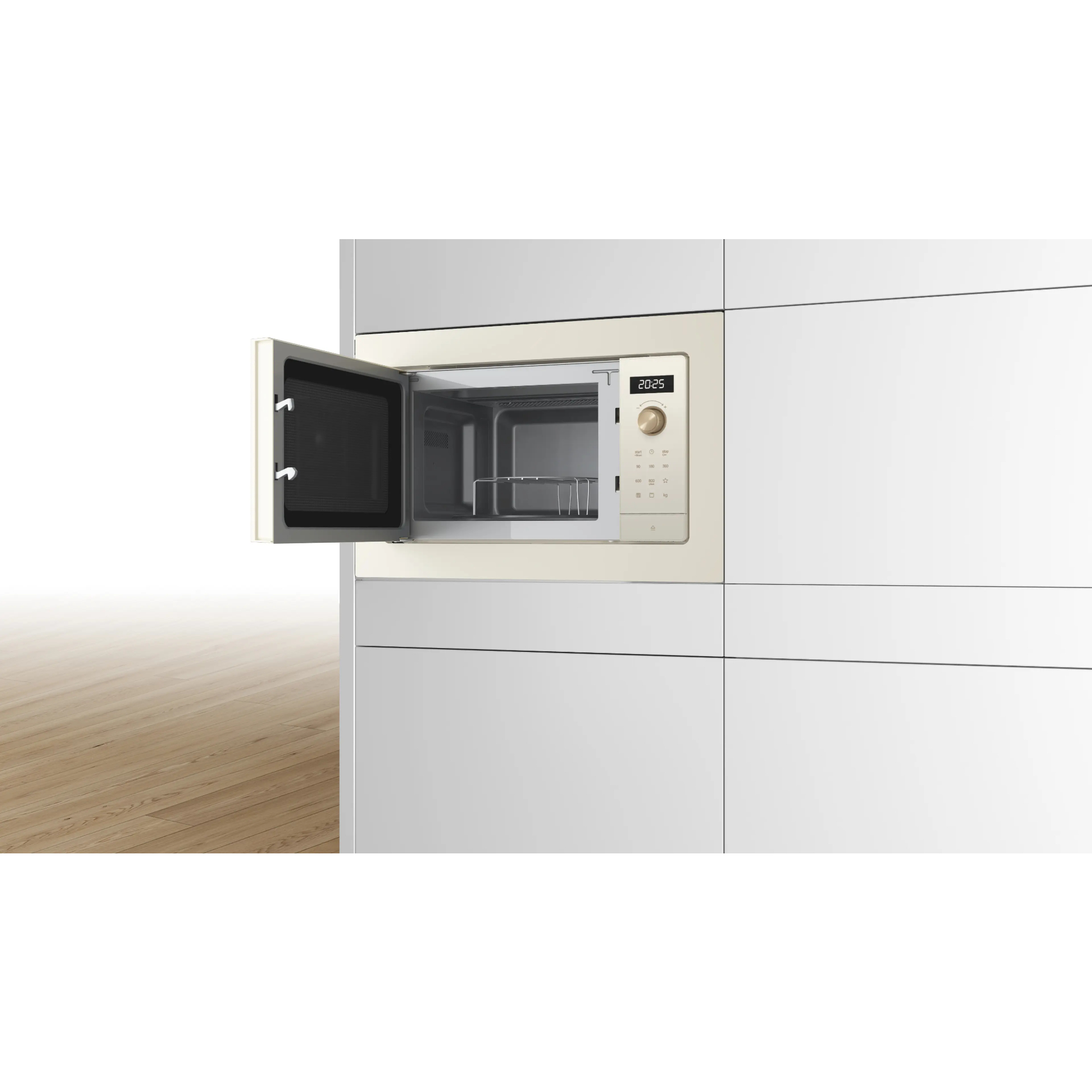 Микроволновая печь встраиваемая Bosch BEL653MP3, жемчужный белый в TehnoAdept