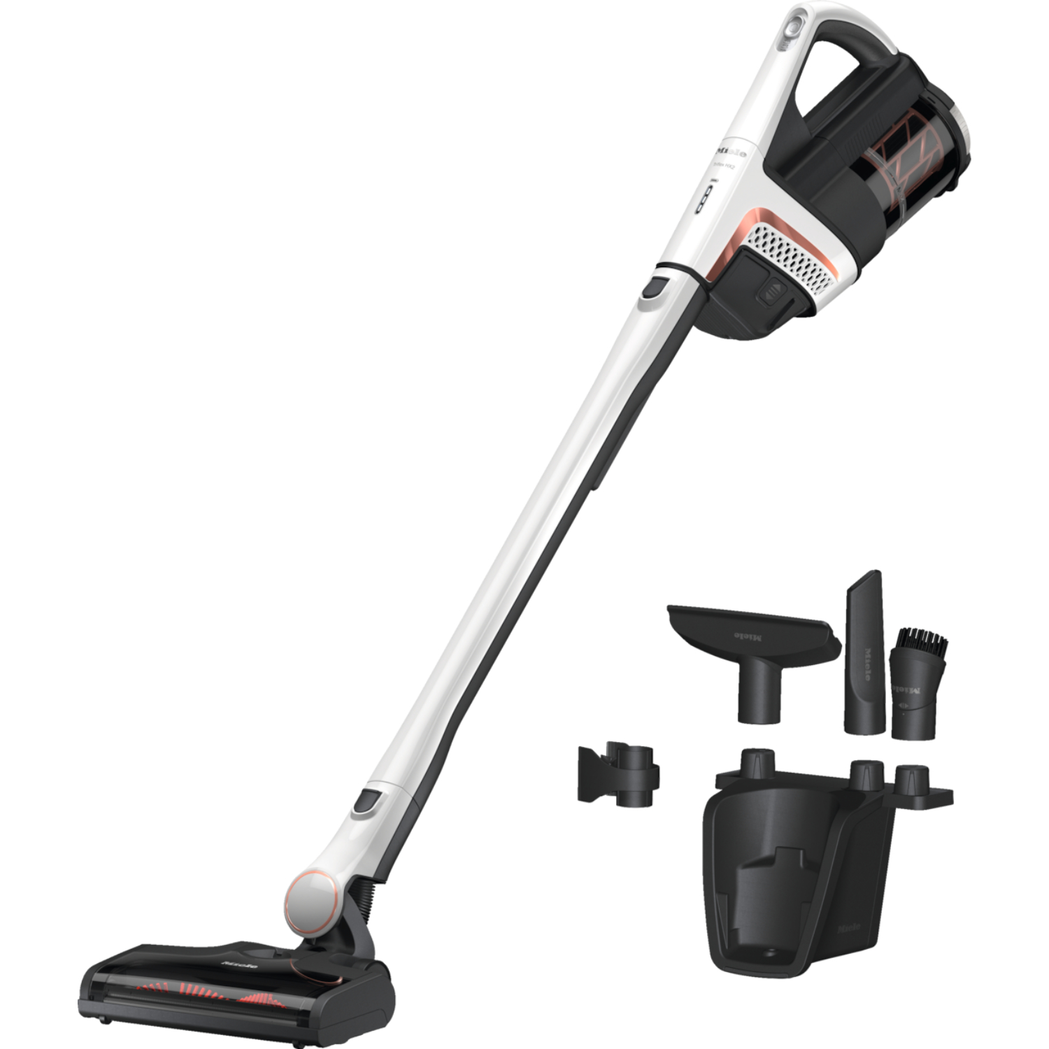 Пылесос вертикальный Miele Triflex HX2 LOWE Lotus White, белый лотос в TehnoAdept