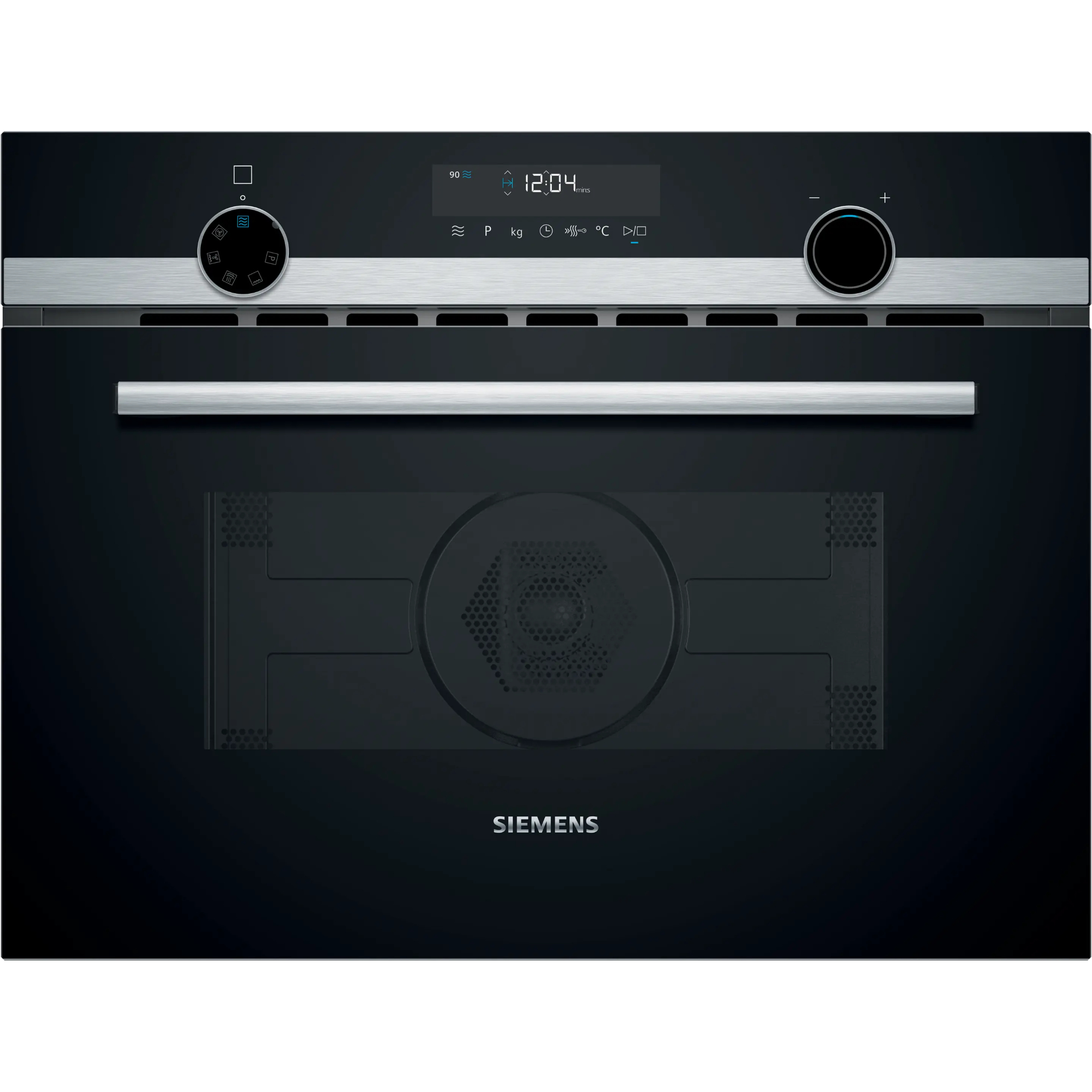 Микроволновая печь встраиваемая Siemens CM585AGS1, черный/нержавеющая сталь в TehnoAdept