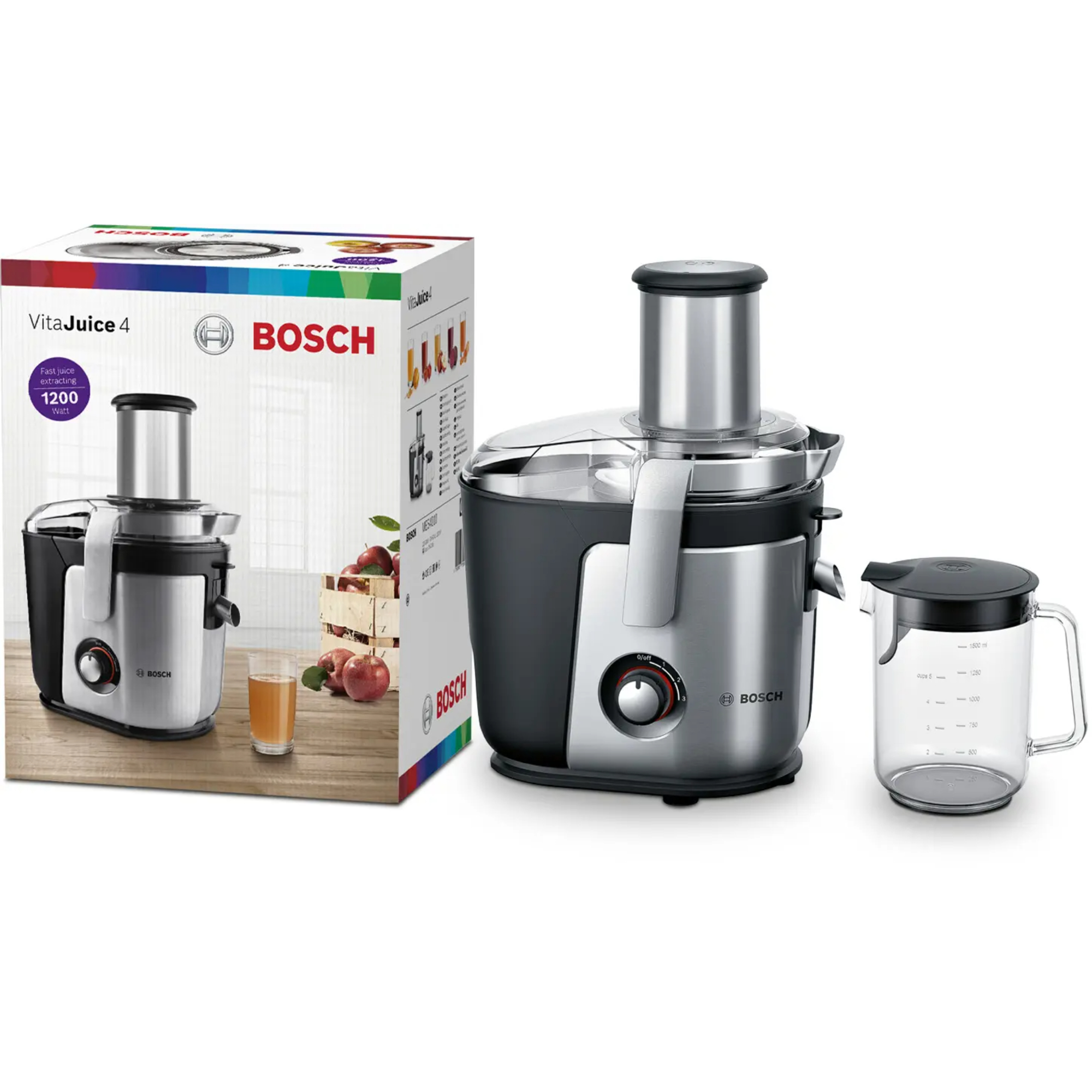 Соковыжималка центробежная Bosch MES4010 в TehnoAdept
