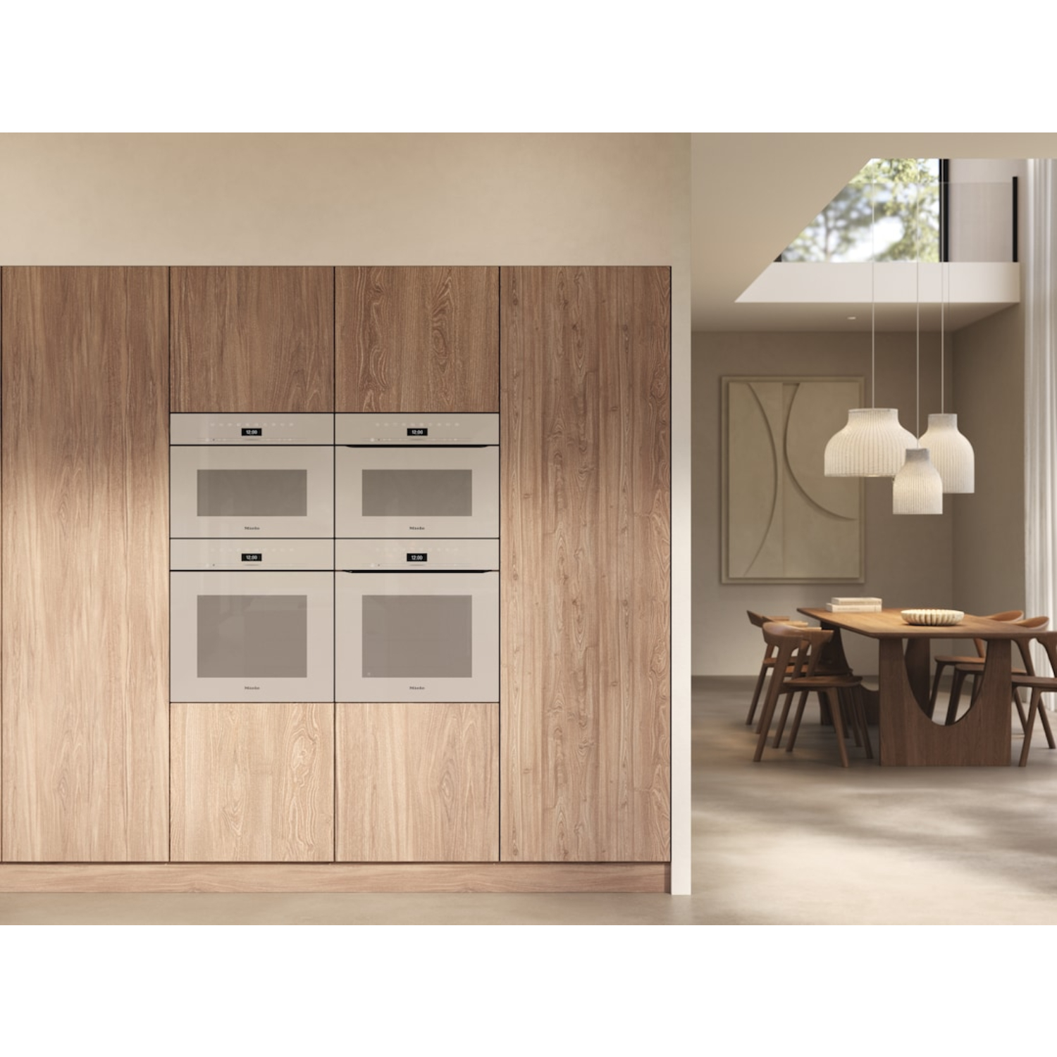 Паровая печь встраиваемая Miele DGC 7440 HCX Pro PEBE Pearl Beige, жемчужно-бежевый в TehnoAdept