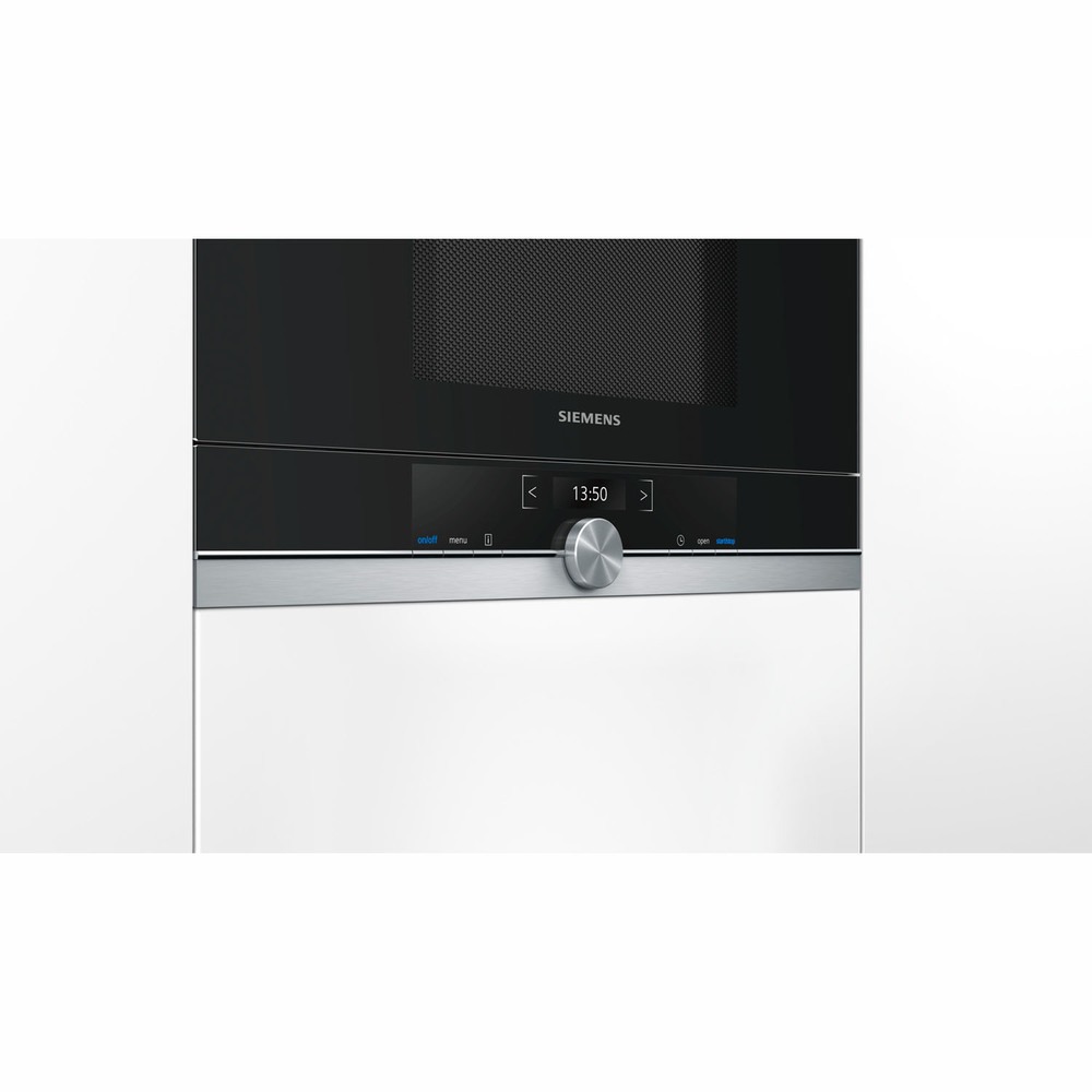 Микроволновая печь встраиваемая Siemens BF634LGS1, черный в TehnoAdept