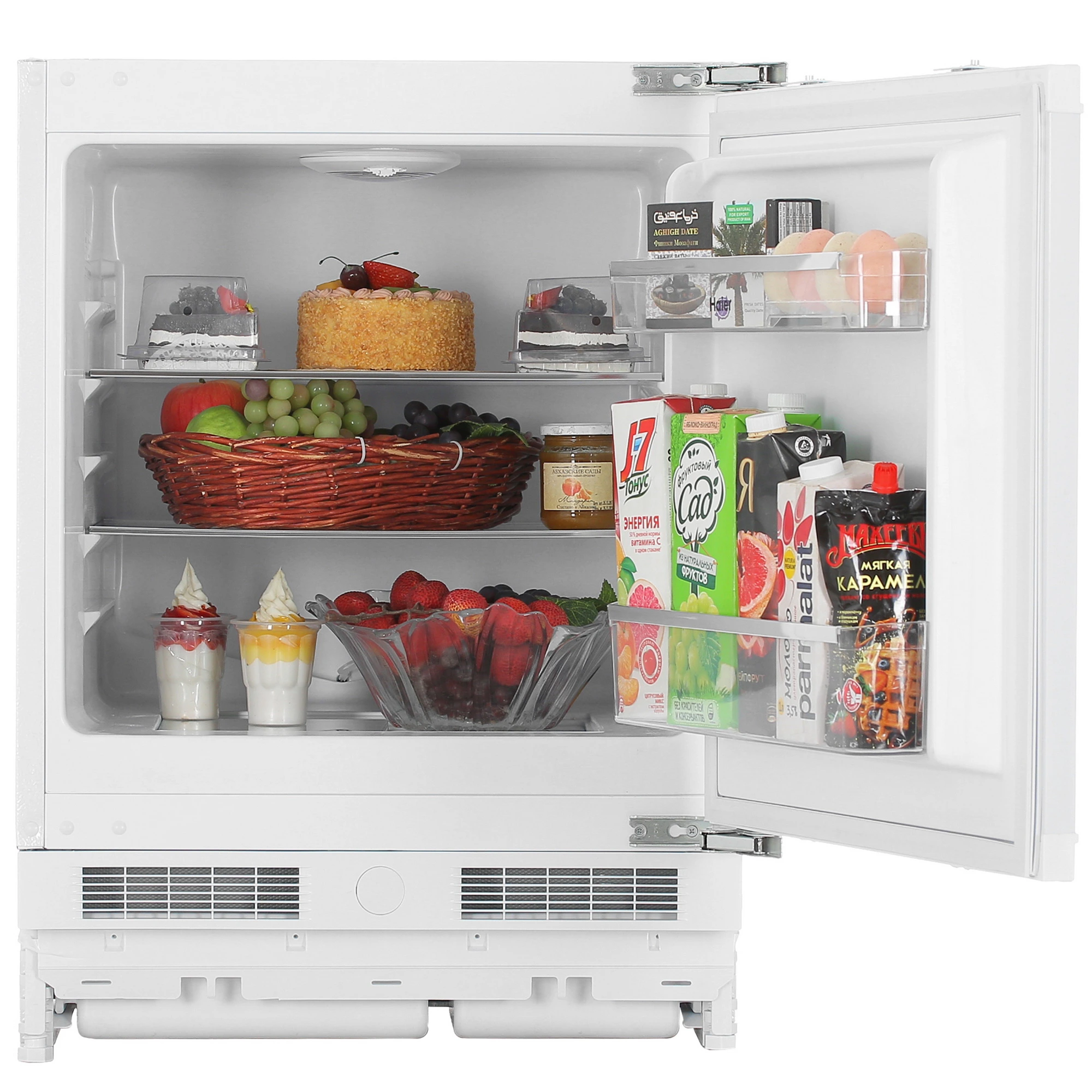 Холодильник встраиваемый Haier HUL110RU, белый в TehnoAdept