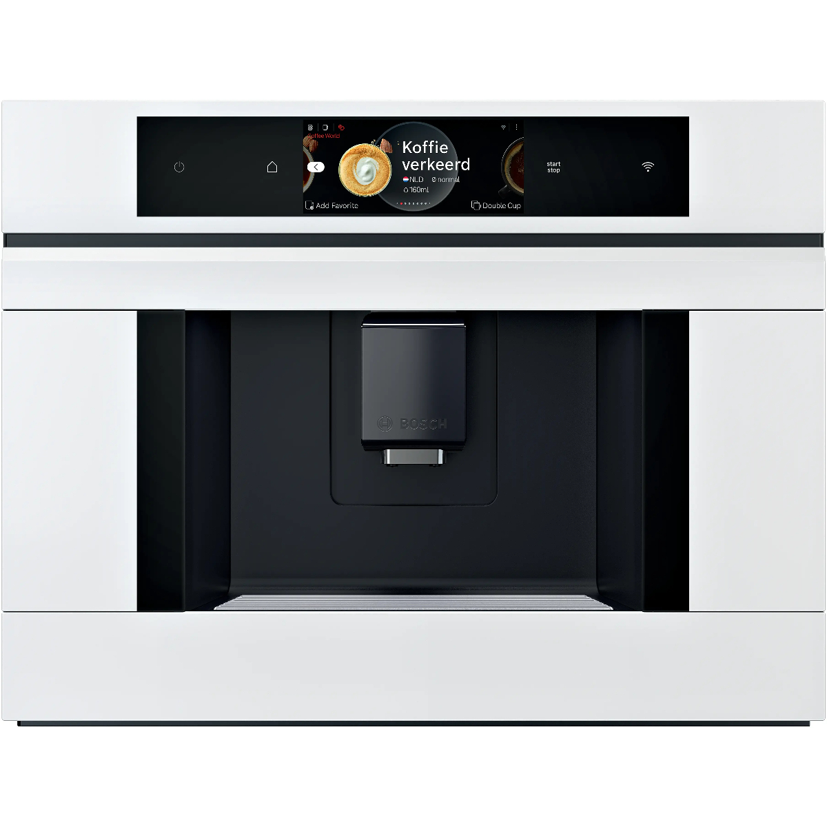 Кофемашина автоматическая встраиваемая Bosch CTL7181W0, белый в TehnoAdept
